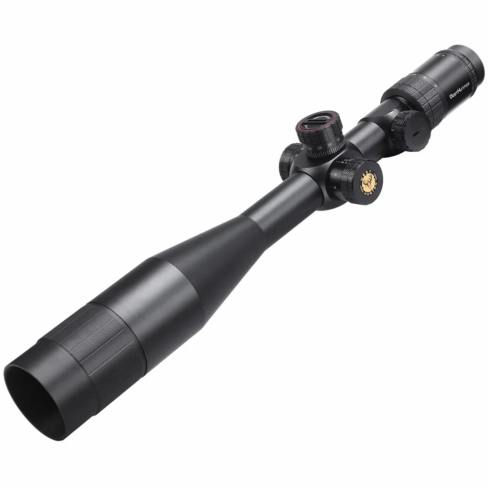 WestHunter Optyka WHI Seria Lunet Celowniczych do Myślistwa, 30 mm First Focal Plane, Czerwono-Zielone Podświetlenie, Taktowe Lunety Celownicze Precyzyjne 1/10 MIL | 2 Typy