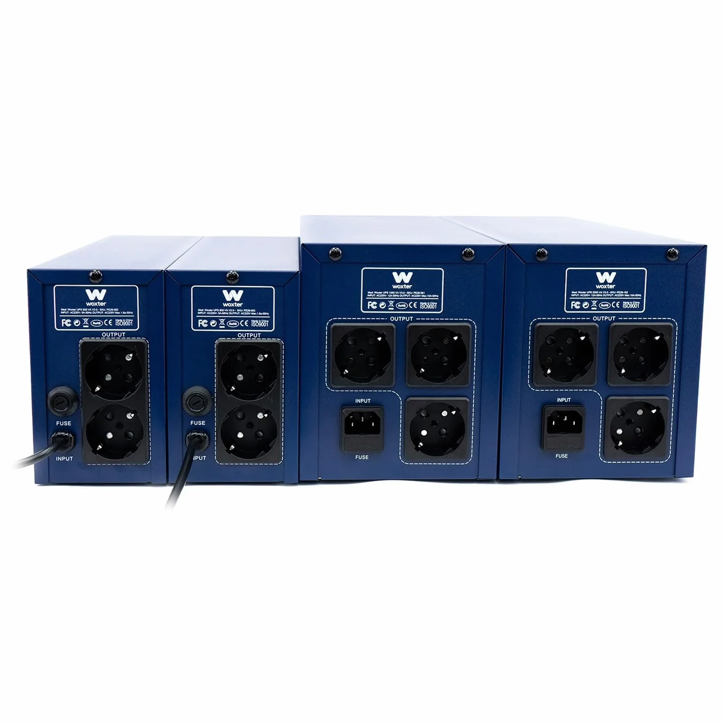 Woxter UPS 1200 VA zasilacz bezprzerwowy UPS (1200 VA/720 watów, czas trwania około 20-30 minut)