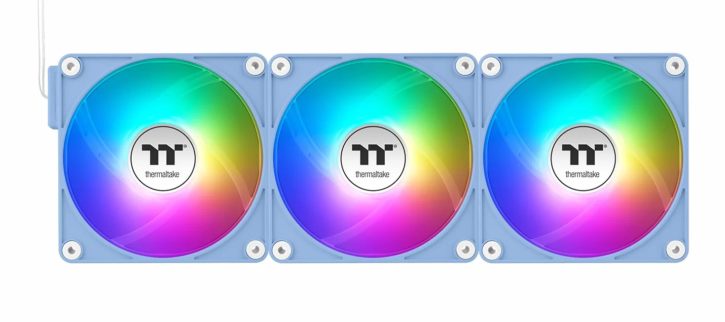 Thermaltake CT120 EX ARGB | Hydrangea Blue | 3 Fan Pack