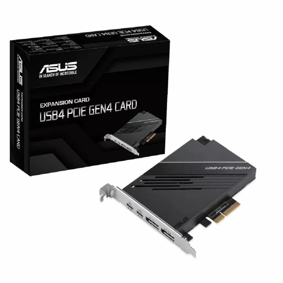ASUS USB4 PCIe Gen4 Card adapter Wewnętrzny DisplayPort, USB Typ-C