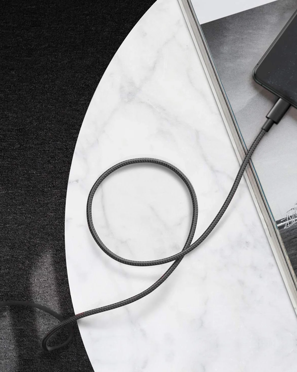 Anker Kabel USB C do Lightning, kabel 331, nylonowy przewód do szybkiego ładowania (1,8 m, certyfikat MFi) do iPhone'a 14/13/12/11/X,AirPods Pro, obsługuje zasilanie