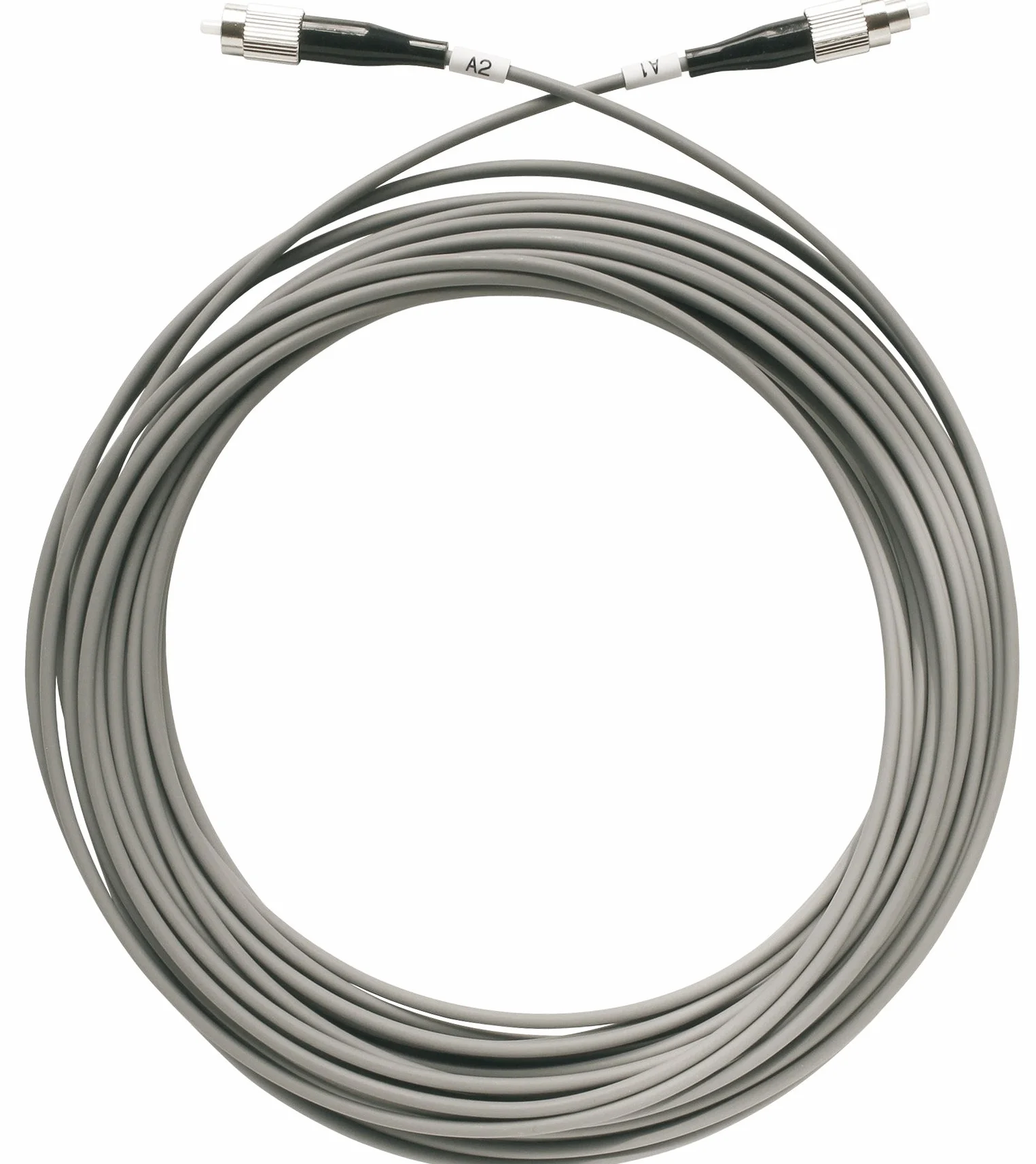 Axing OAK 50-01 kabel optyczny (50 m, zbrojenie metalowe, wtyczka FC/PC)