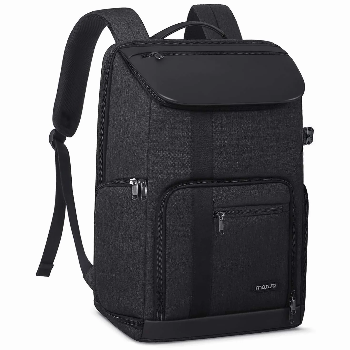 MOSISO Plecak na aparat 43.9 cm, DSLR/SLR/Mirrorless Case Duża męska / damska torba na aparat fotograficzny z kieszenią na laptopa i uchwytem na statyw i osłoną przeciwdeszczową kompatybilna z