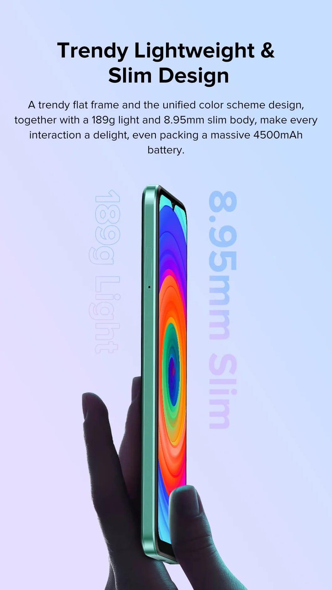 Ulefone Telefon komórkowy 4G Android 12 Note 14 (64 GB), 3 gniazda na karty, 4 GB 64 GB, smartfon z podwójną kartą SIM, 6,52 cala HD, 13 MP 5 MP, bateria 4500 mAh, GPS Face Unlock zielony