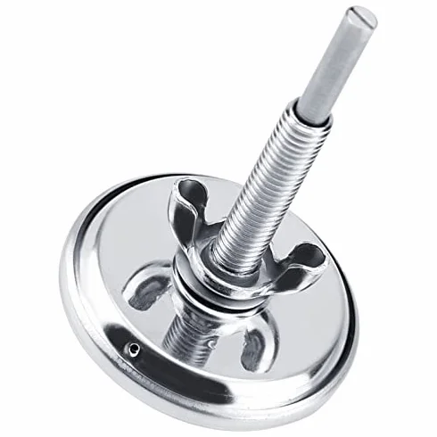 Termometr do Grilla ze Stali Nierdzewnej, Termometr w Zakresie od 50℉ do 800℉ Fahrenheita, do Dowolnego Grilla, Grilla lub Piekarnika