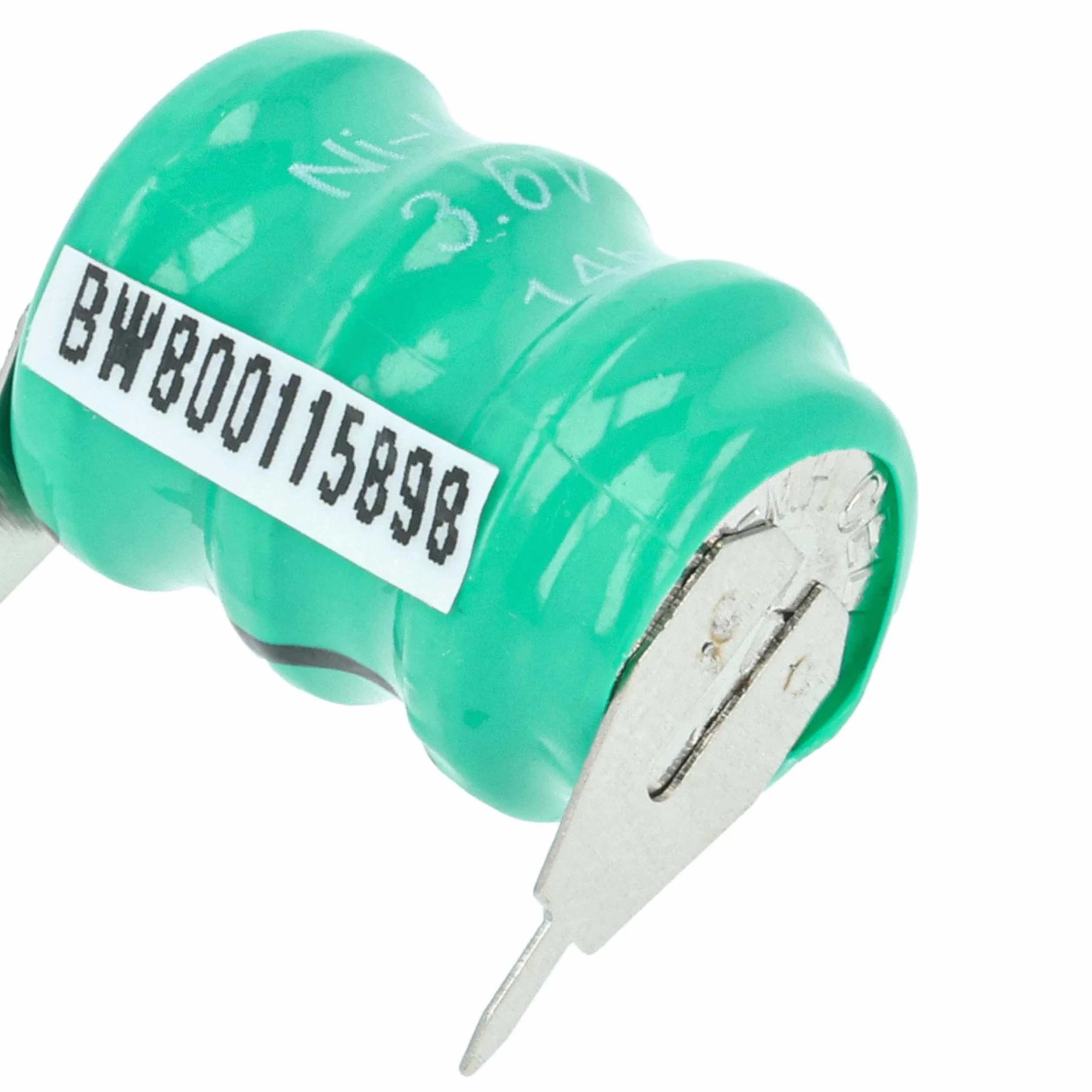 vhbw 100x NiMH Bateria wymienna do typu V40H 2 szpilki 40mAh 3,6V Nadaje się do modeli akumulatorów itp.