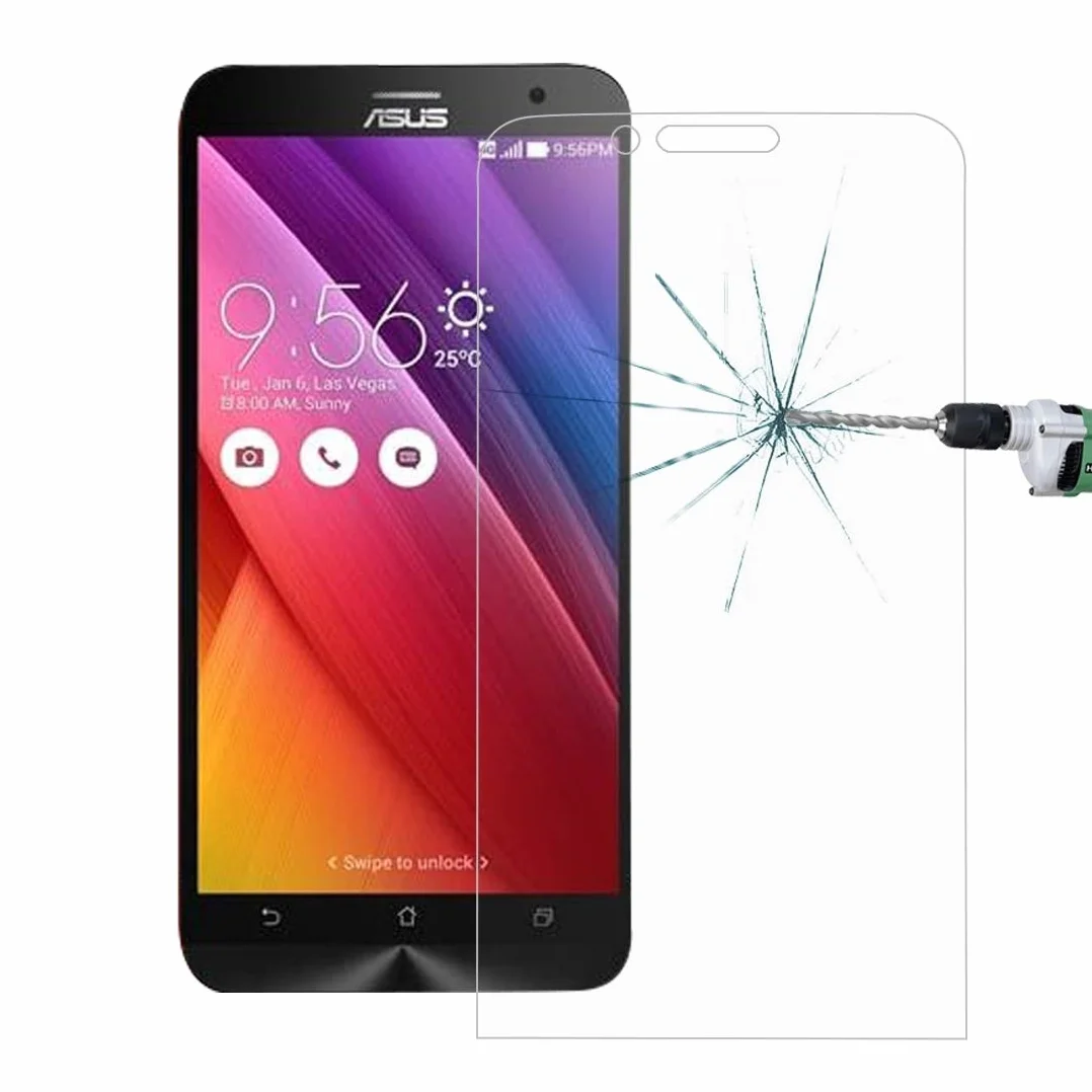 Folia ochronna na ekran 100 szt. kompatybilna z Asus Zenfone Go / ZC500TG 0,26 mm 9H twardość powierzchni 2,5D odporna na eksplozje folia z hartowanego szkła akcesoria do telefonów komórkowych