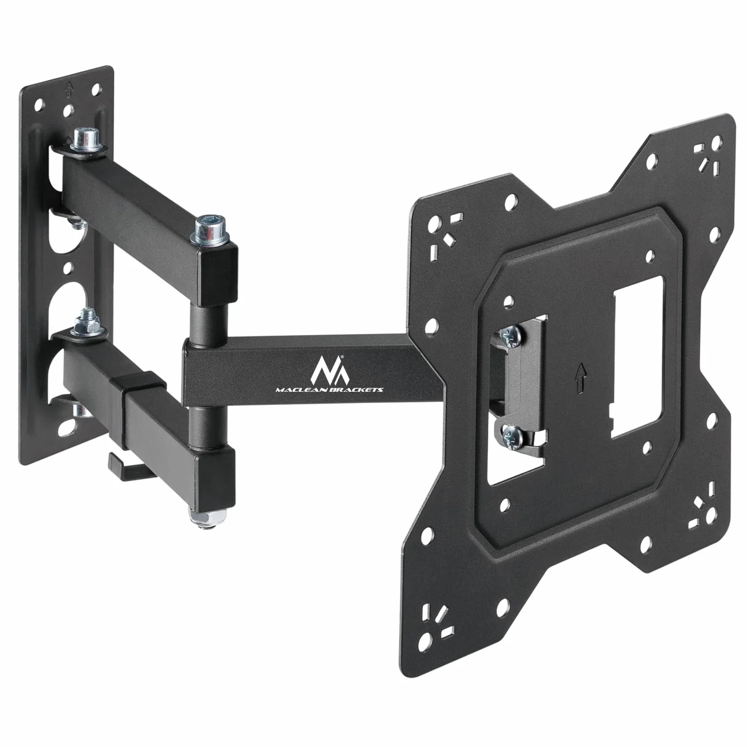 Maclean Uchwyt do telewizora monitora VESA 200x200 23-43" 30kg Czarny