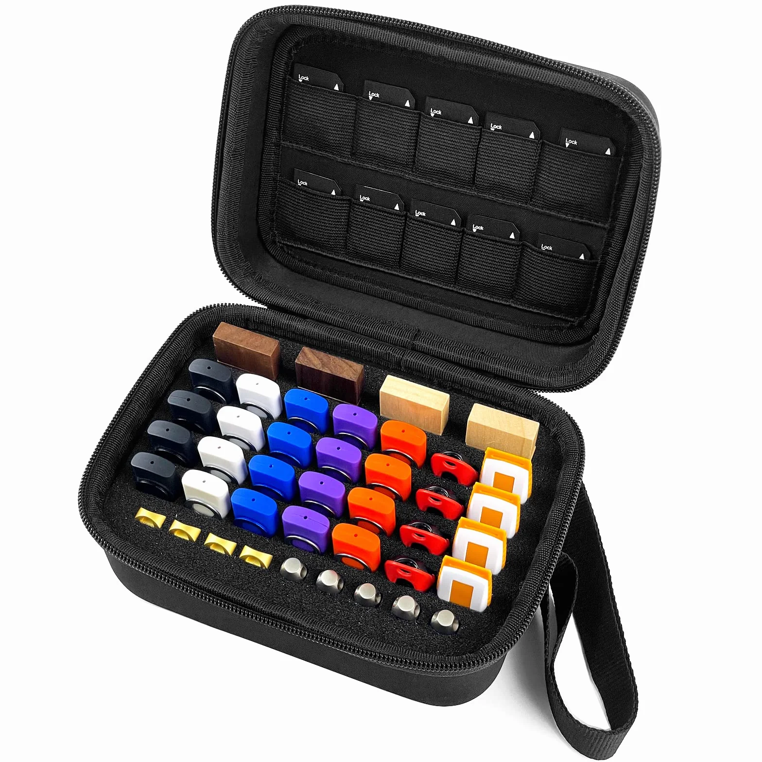 Etui na napęd flash USB JBOS Torba do przechowywania dysku flash Sleeve Napęd flash Organizer Etui do przechowywania dysku flash USB/pamięć Stick/pamięć flash USB/pamięć pamięci USB (tylko rękawa)