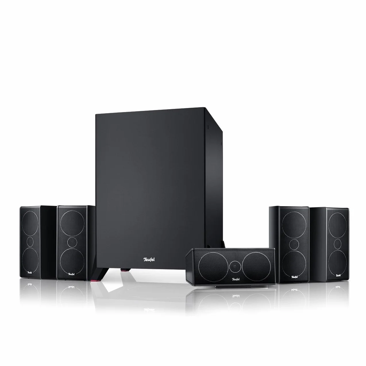 Teufel Consono 35 Mk3 Power Edition 5.1 Zestaw głośników kina domowego 5.1 System dźwiękowy kina przestrzennego Subwoofer Film High End HiFi
