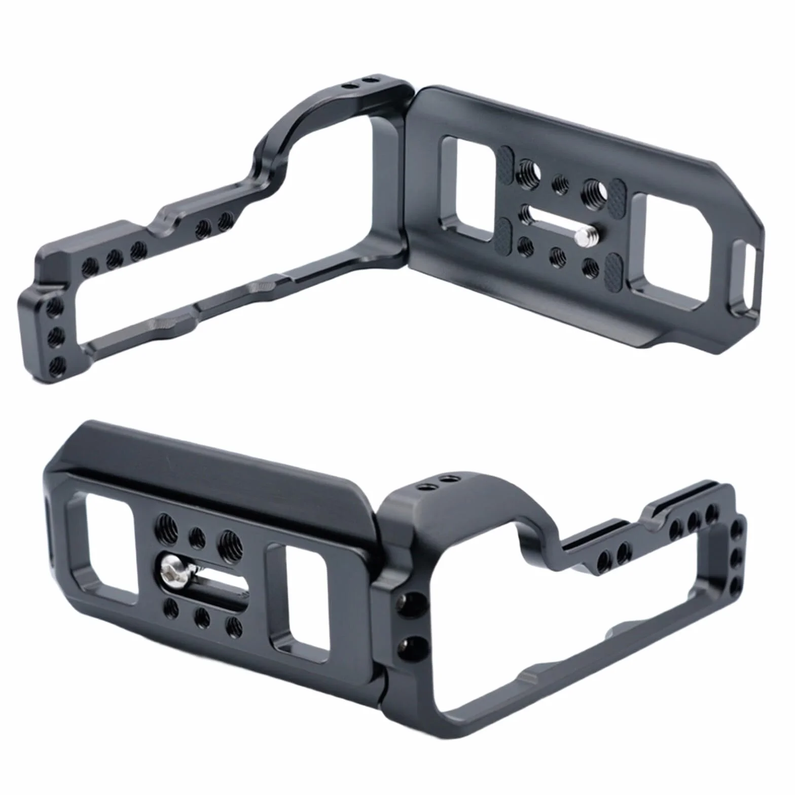 Universals klatka na aparat ze stopu aluminium szybkie uwalnianie płyta G do GFX100 ergonomiczna do fotografii studyjnej sprzęt klatka na aparat ze stopu aluminium