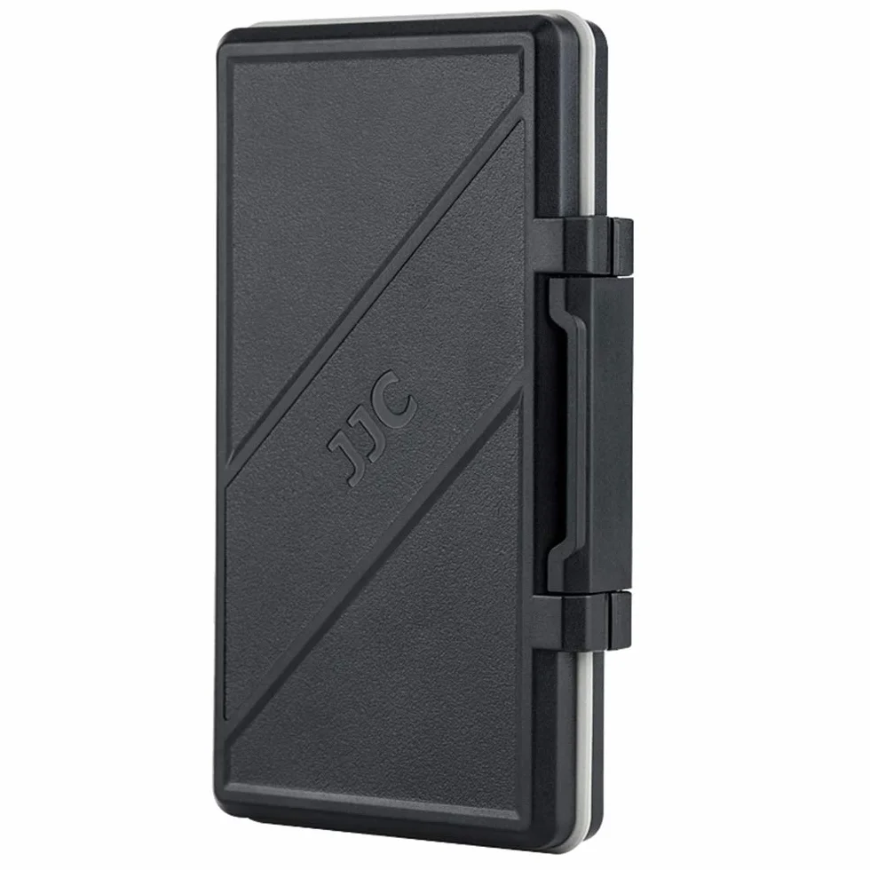 JJC Wodoodporne Etui Na Karty Pamięci Z 25 Gniazdami, Czytnikiem USB 3.0 Do 16 Micro SD/SDXC/SDHC + 8 SD/SDXC/SDHC - Antywstrząsowe, Przenośne