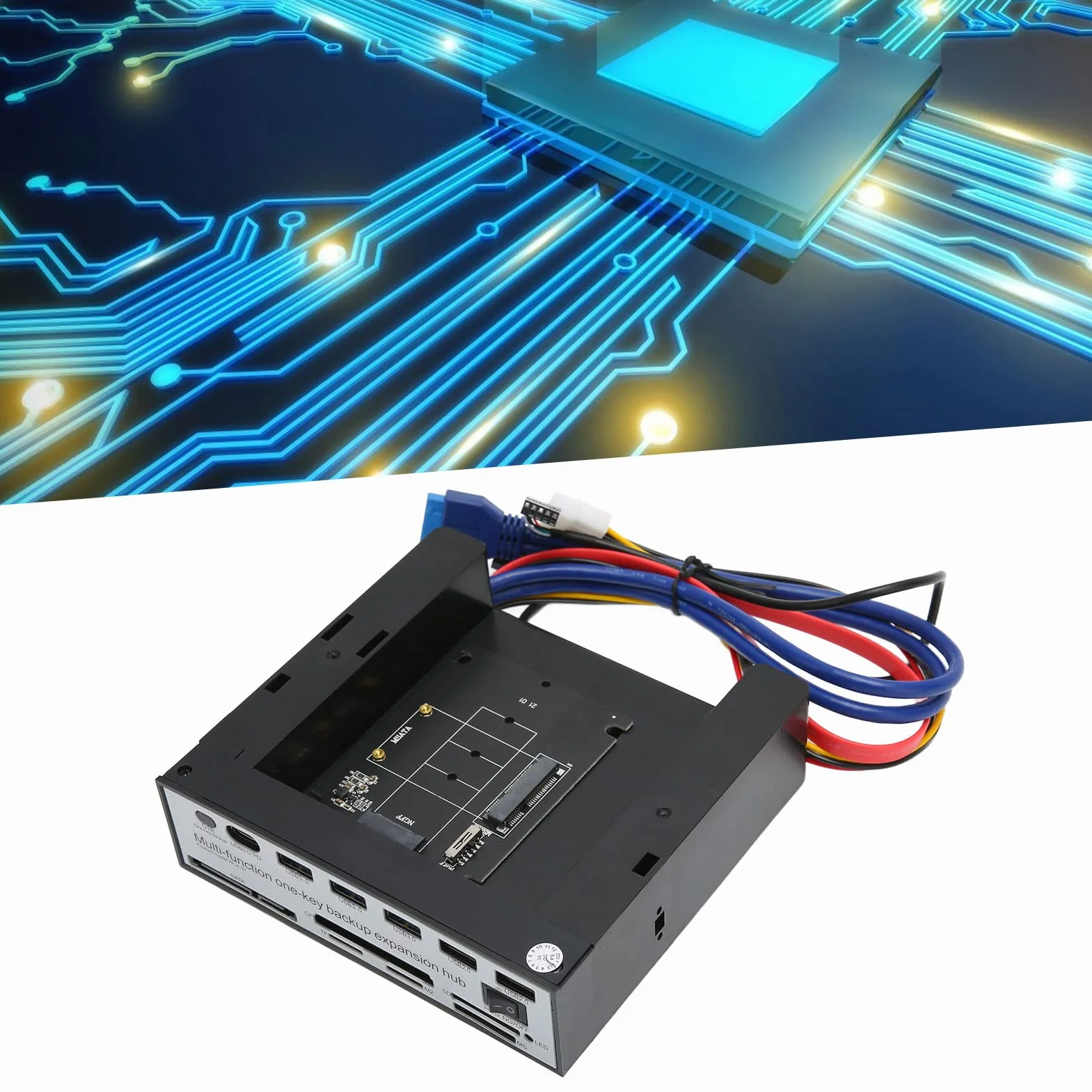Wielofunkcyjna tablica przyrządów multimedialnych, wyposażona w dysk SSD SATa NGFF M.2/MSATA, kopia zapasowa kliknięcia, obsługa Winxp, Vista, Win7, dla systemu Linux, Os X