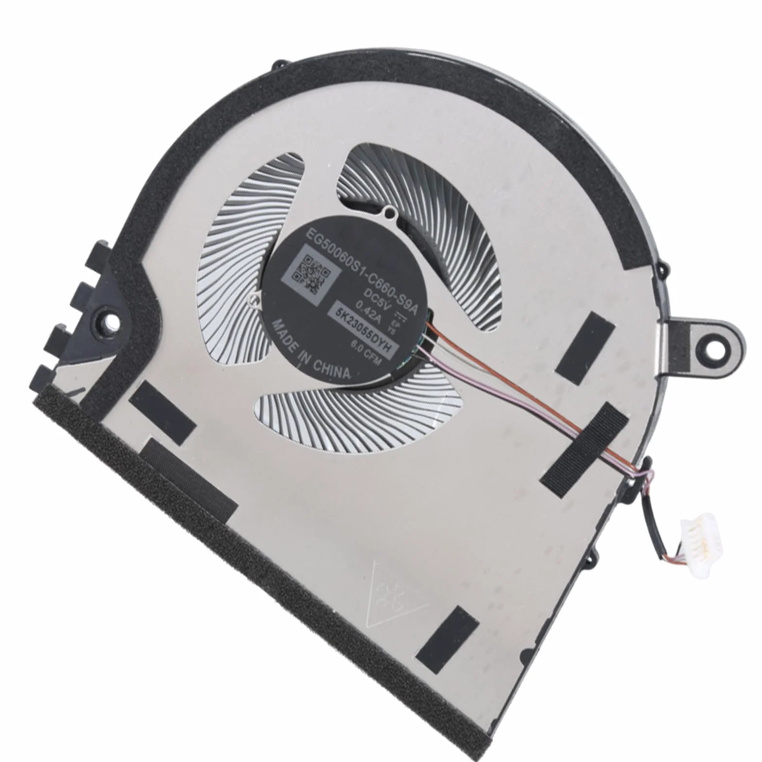 Wentylator procesora DC5V 0,45 A 4-pinowy 4-przewodowy laptop wentylator chłodzący procesora do 7440 7640 2023 13. notebooka grzejniki chłodziarki do laptopa