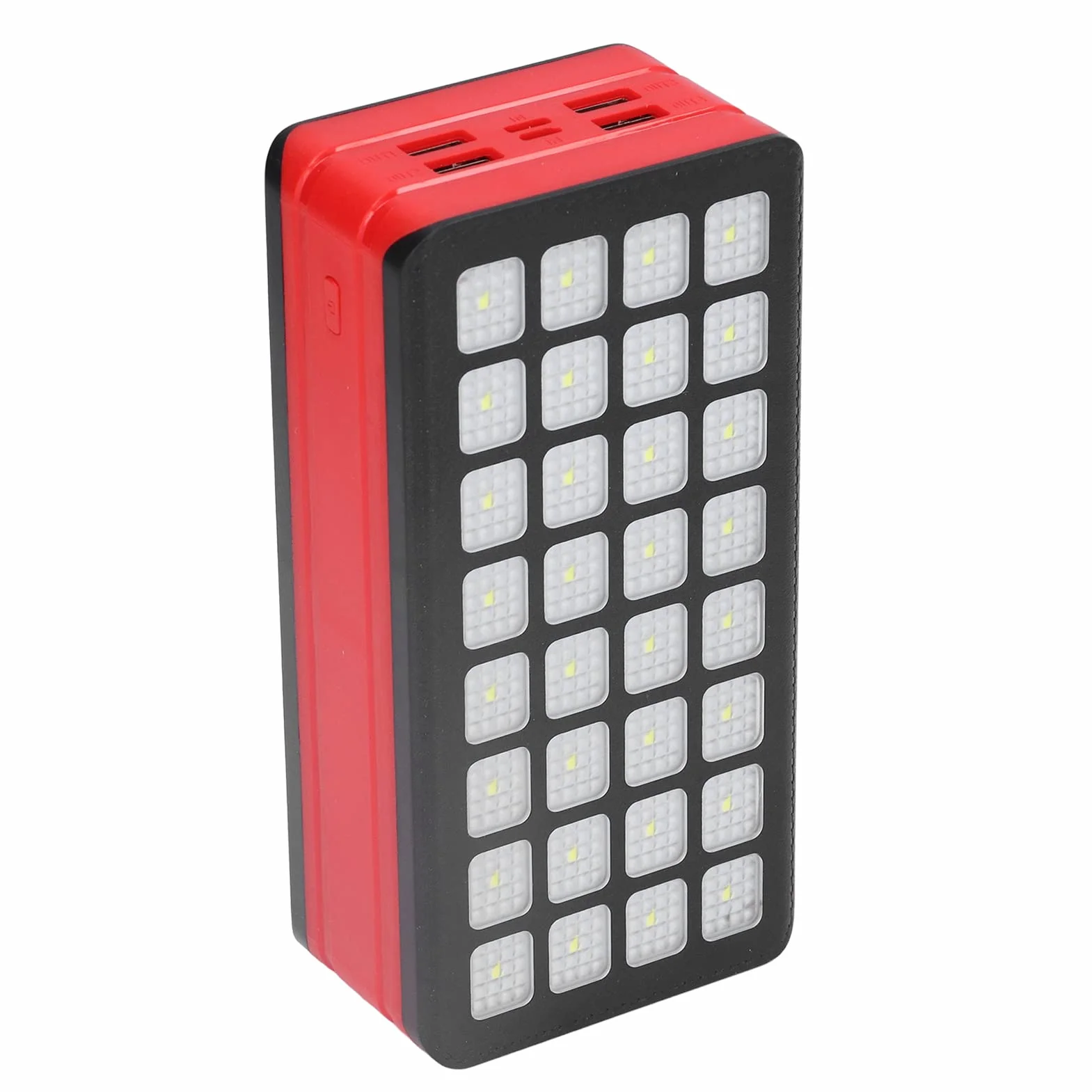 Powerbank o Dużej Pojemności 50000 MAH z 4 Portami USB, 32 Diodami LED na Kemping, Piknik, Zajęcia na świeżym Powietrzu