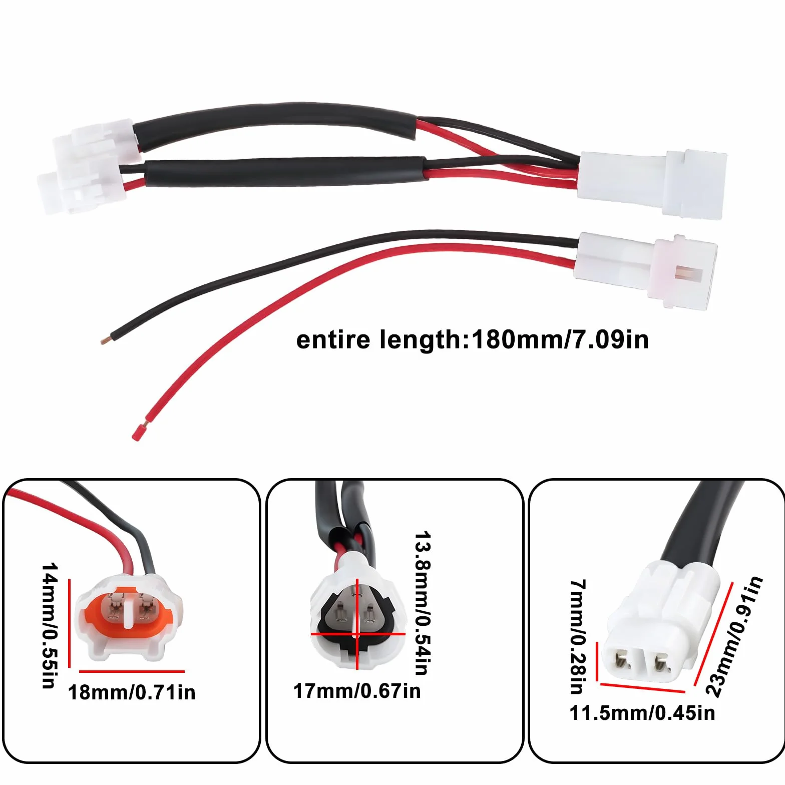 Zestaw rozdzielaczy gniazd zasilania USB kompatybilny Yamaha Tenere 700