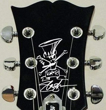 Gitara elektryczna Slash Slash Naklejka Gitara Elektryczna, Akustyczna lub Basowa (biały)