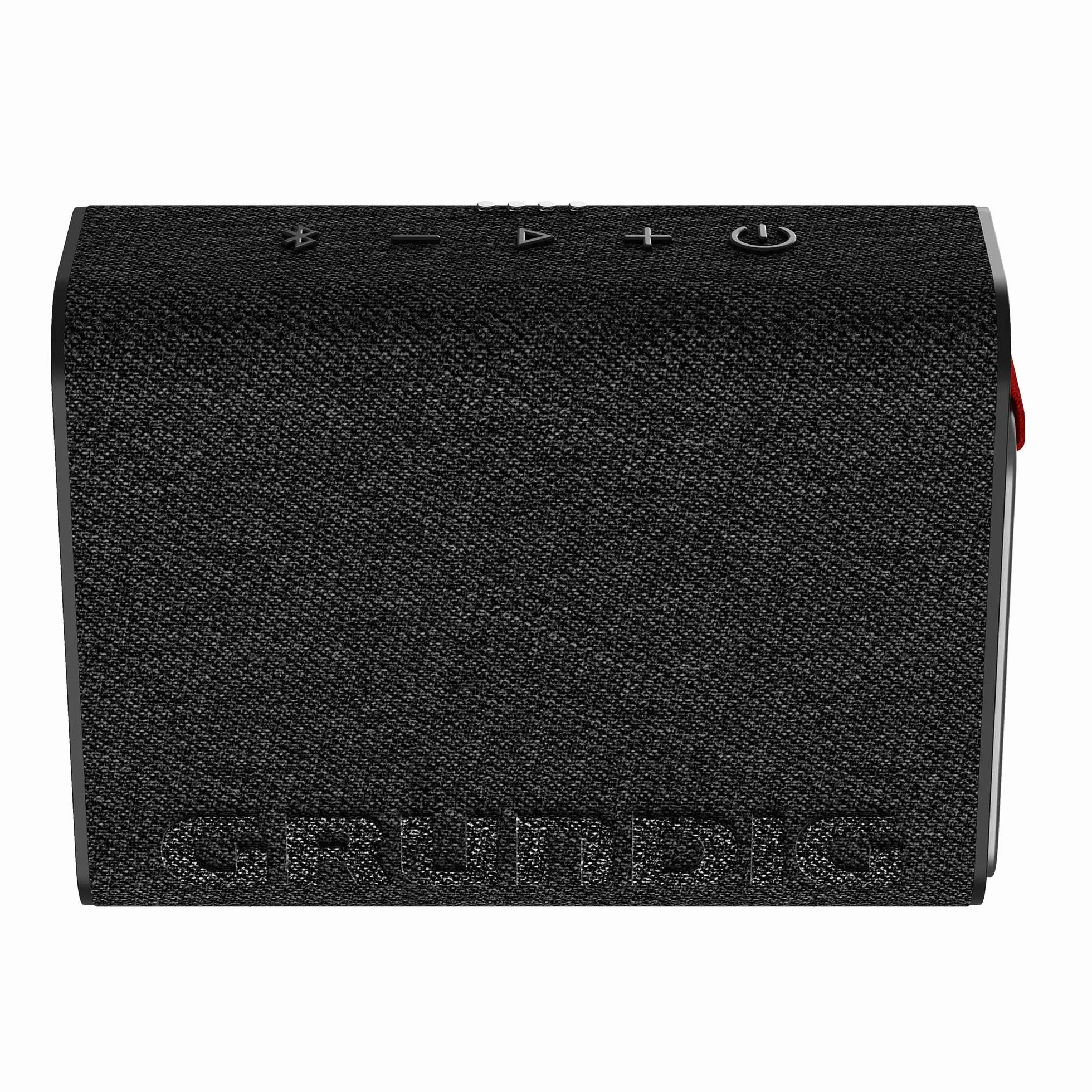 Grundig Głośnik Bluetooth Solo 2, 4,3 W RMS, Bluetooth V5.3, Zasięg do 30 m, ponad 18 Godzin Pracy na Baterii, Funkcja Power Banku, Zestaw Głośnomówiący, Obudowa Odporna na Zachlapania, Czarny