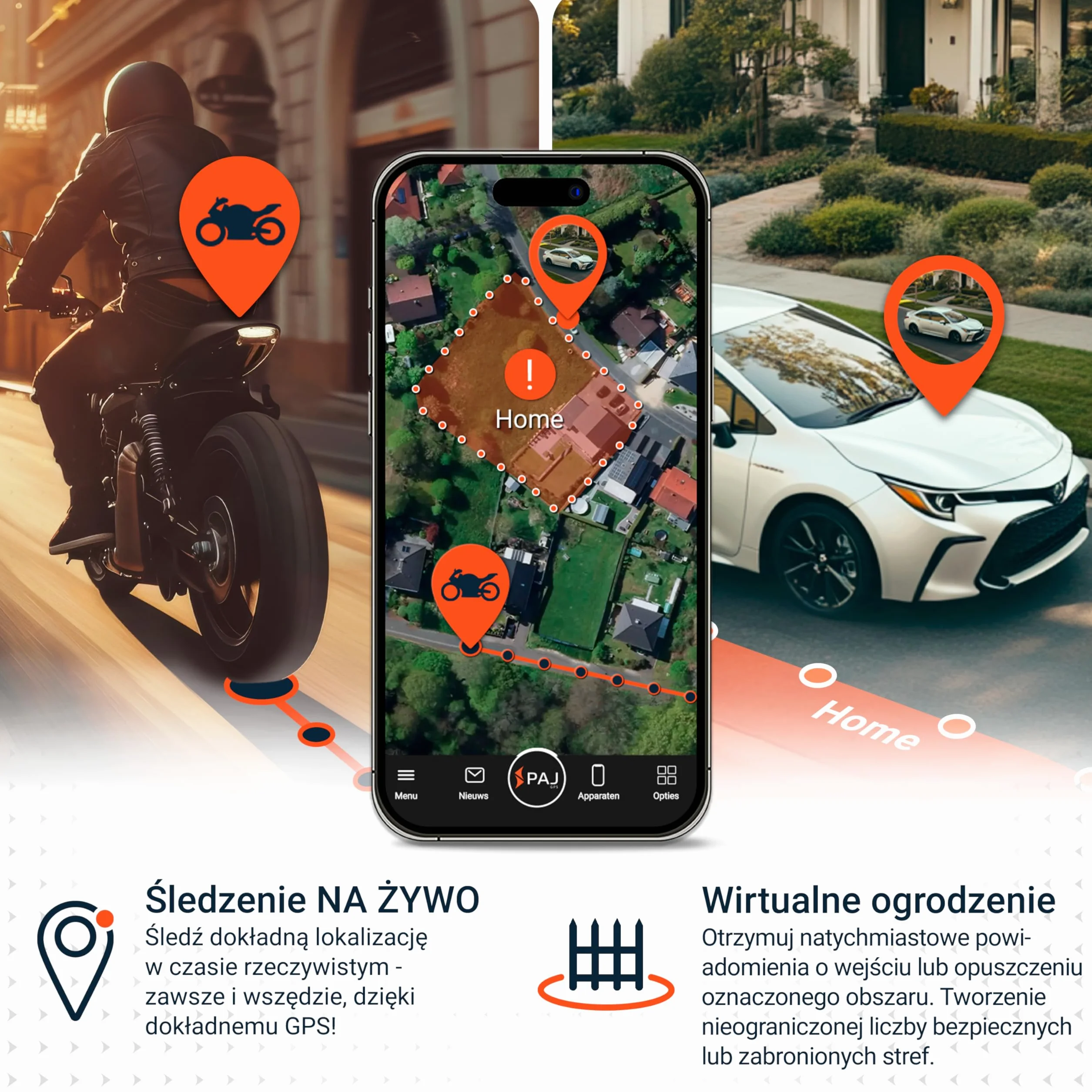 PAJ Vehicle Finder 1.0 4G Lokalizator GPS Samochodu Ciężarówki Vans Motocyklów, Bezpośrednie Połączenie Akumulator 10-30V, Śledzenie Na Żywo Aplikacja Alarm Drgań Przekroczenie Prędkości