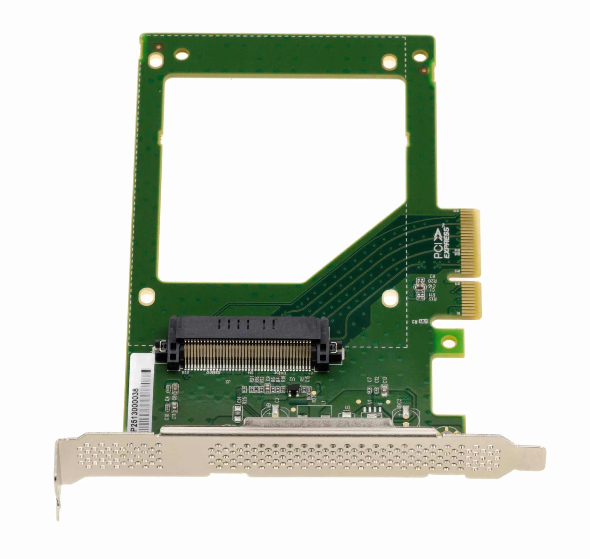 KALEA-INFORMATIQUE Karta kontrolera PCIe x4 Gen 4.0 dla dysków SSD NVMe U3 SFF-8639