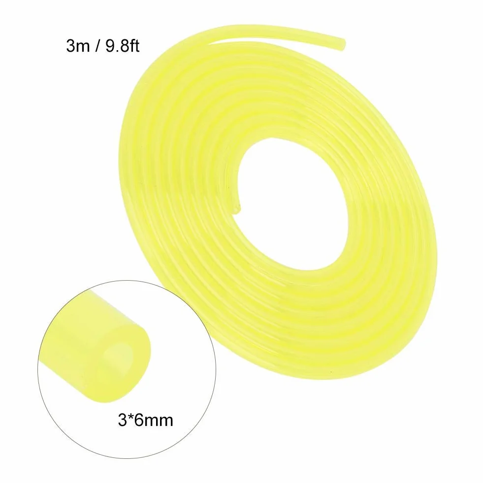Wąż paliwowy 3 m 3x6 mm do kosiarki i trymera