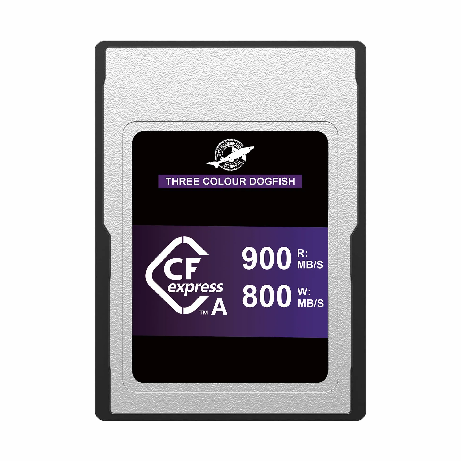 Dogfish 256 GB CFexpress typ A Card, odczyt do 900 MB/s, karta pamięci CF Express Typ A do kamer Sony Alpha/FX nagrywanie 4K 8K i szybkie zdjęcia ciągłe