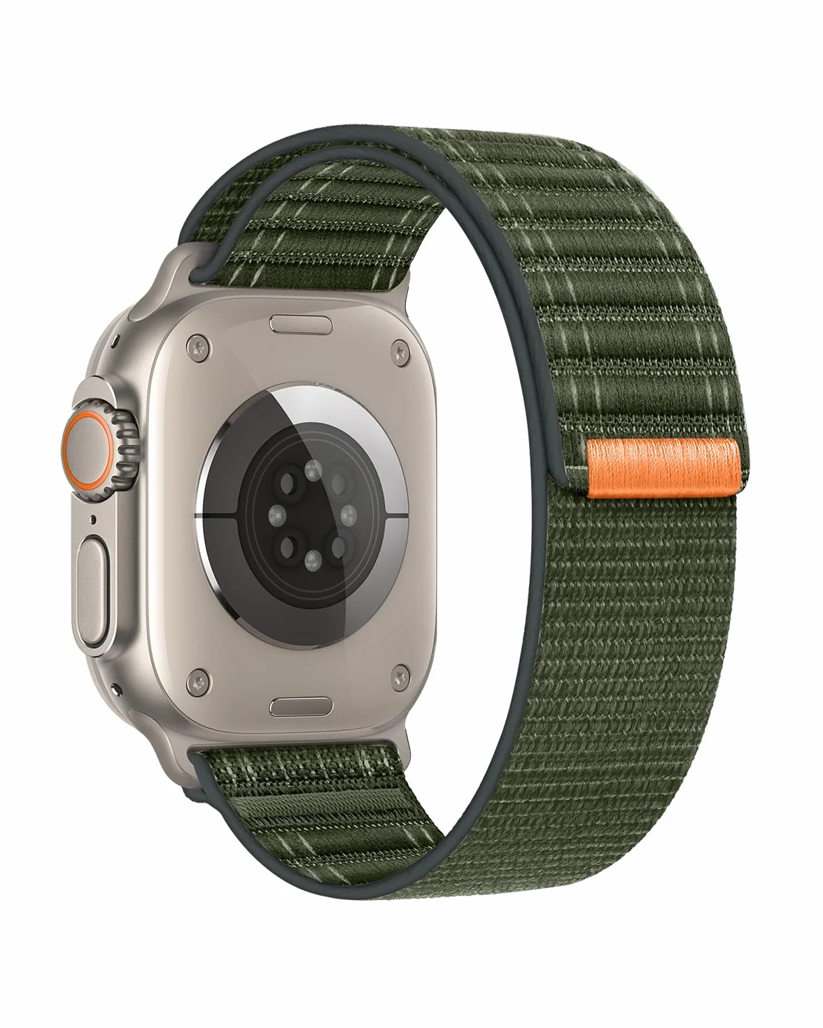 SimpleThings Sport Loop Nylonowy pasek do Apple Watch 49 mm, 46 mm, 45 mm, 44 mm, 42 mm, 41 mm, 40 mm, 38 mm, regulowany miękki pasek do iWatch Ultra2/1, SE, 10, 9, 8, 7, 6, 5, 4, 3, 2, 1