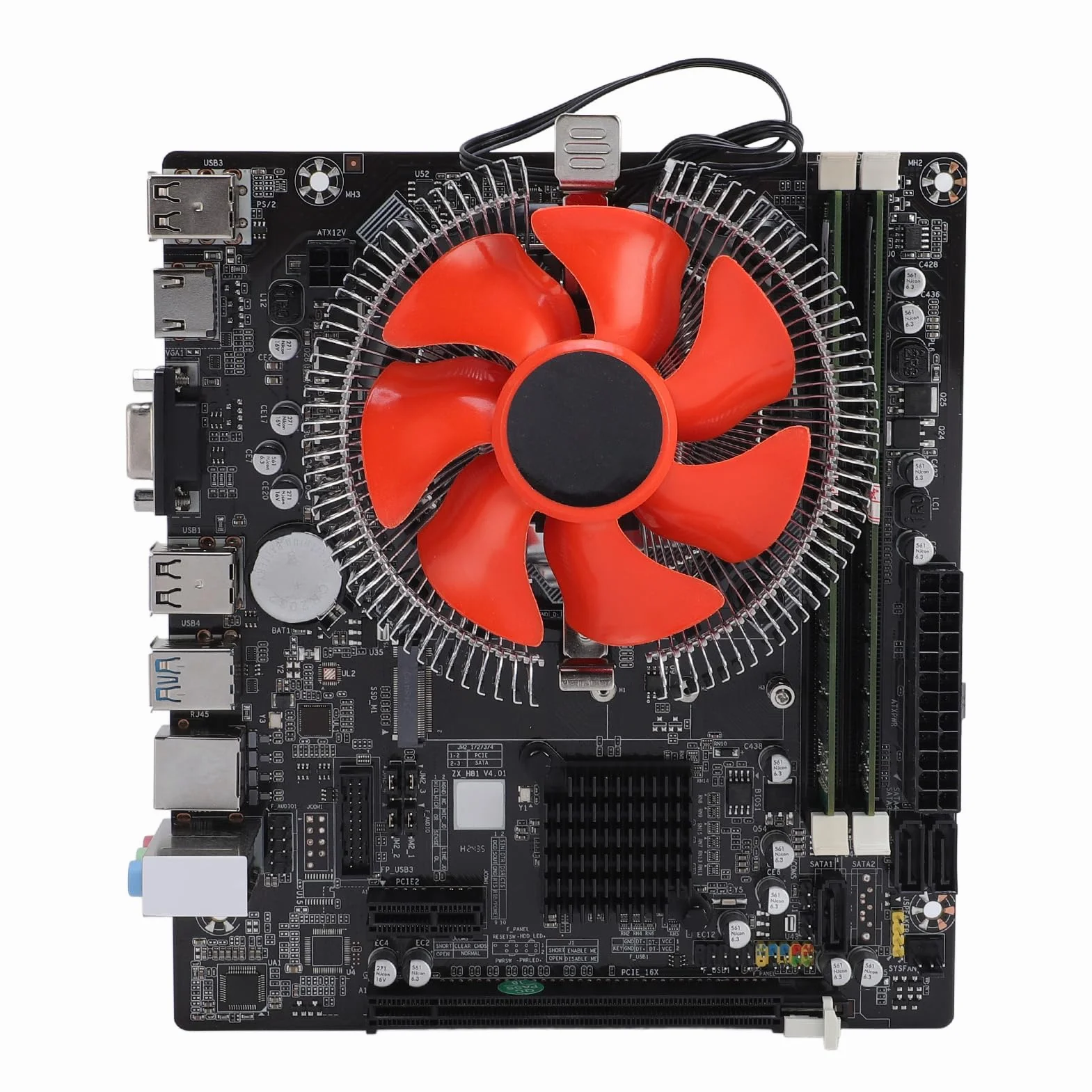Zestaw Płyty Głównej H81 z I5-4570, 8 GB DDR3 RAM, M.2 Szybkie Gniazdo SSD, PCI-E 16X, SATA 2.0, USB 3.0, HDMI/VGA Port, Gigabit Lan, Zestaw Kompilacji Gier Komputerowych