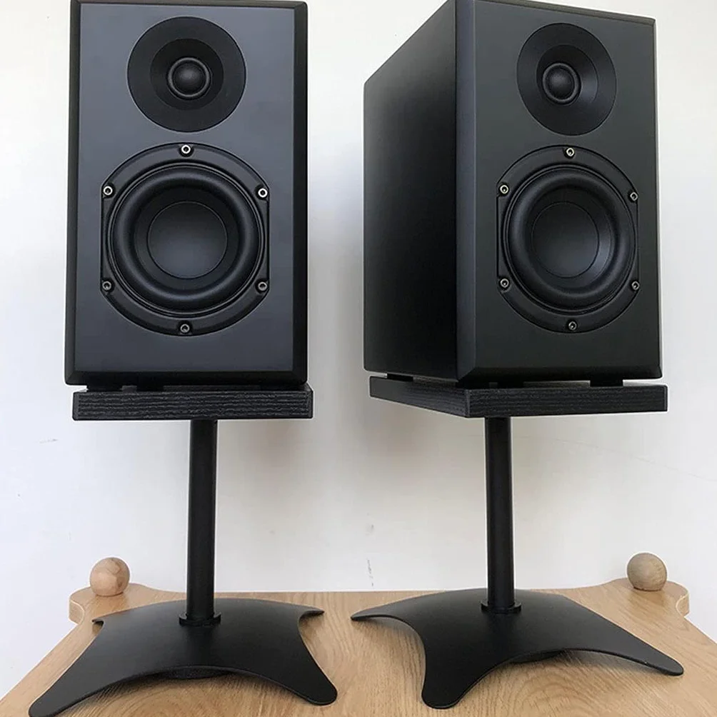 Uchwyty Do Głośników, Stacja Dokująca Do Głośników, Stojak Audio Do Salonu, Stojak Na Sprzęt Multimedialny, Stojak Audio Stojący Na Podłodze, Stojak Głośnikowy, 6 Rozmiarów, Czarna Wieża Audio, S, 12