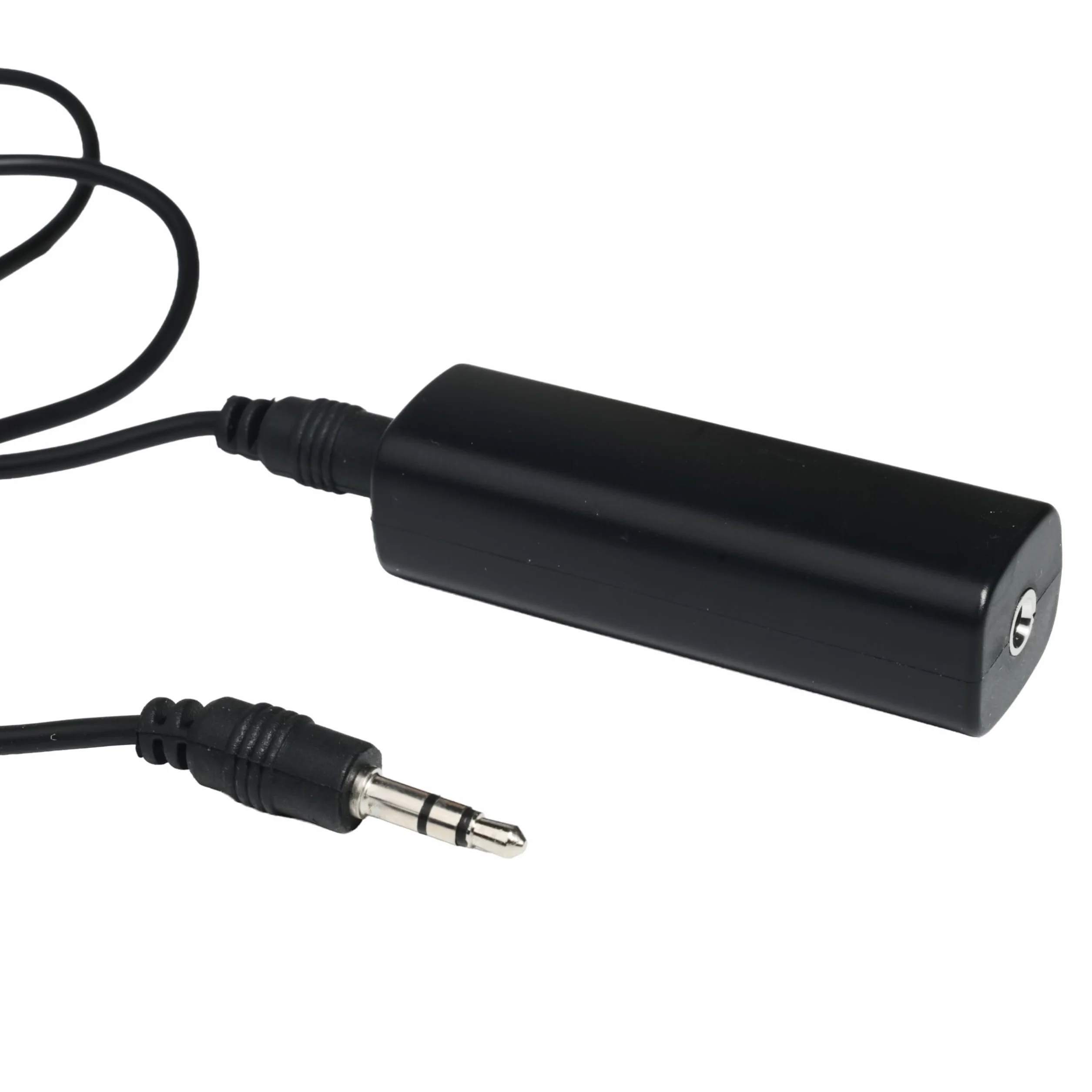 Izolator szumów gruntu, z kablem audio 3,5 mm, izolator szumów z pierścieniem uziemienia redukuje szumy, kompaktowy przenośny do samochodowych systemów audio i stereo do domu do odbiorników