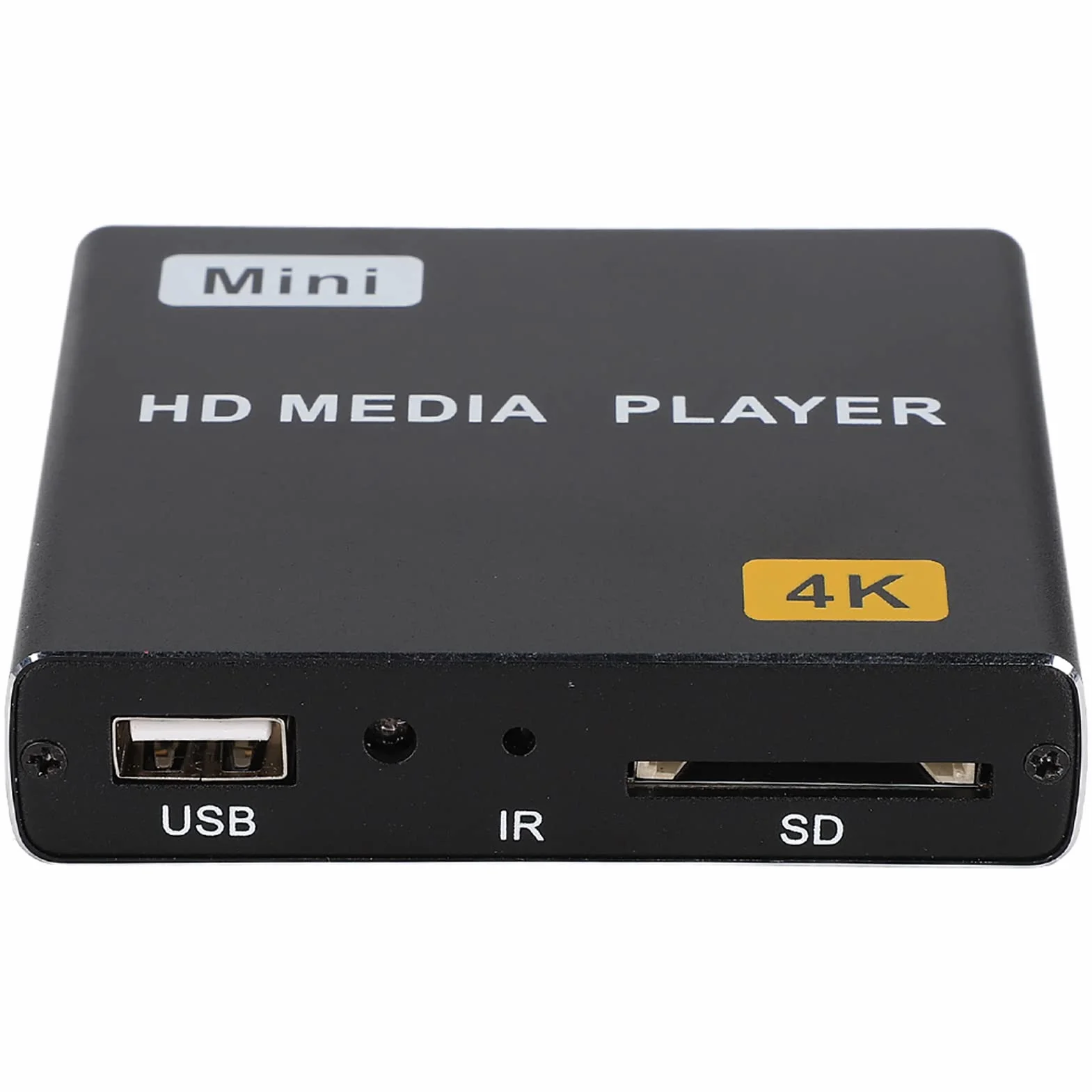 Odtwarzacz 4K Full HD, Cyfrowy Odtwarzacz Multimedialny Z Pilotem, Domowy Odtwarzacz Wideo Dla Rodziny, Obsługa Interfejsu HDMI Video I AV AUD(UE)