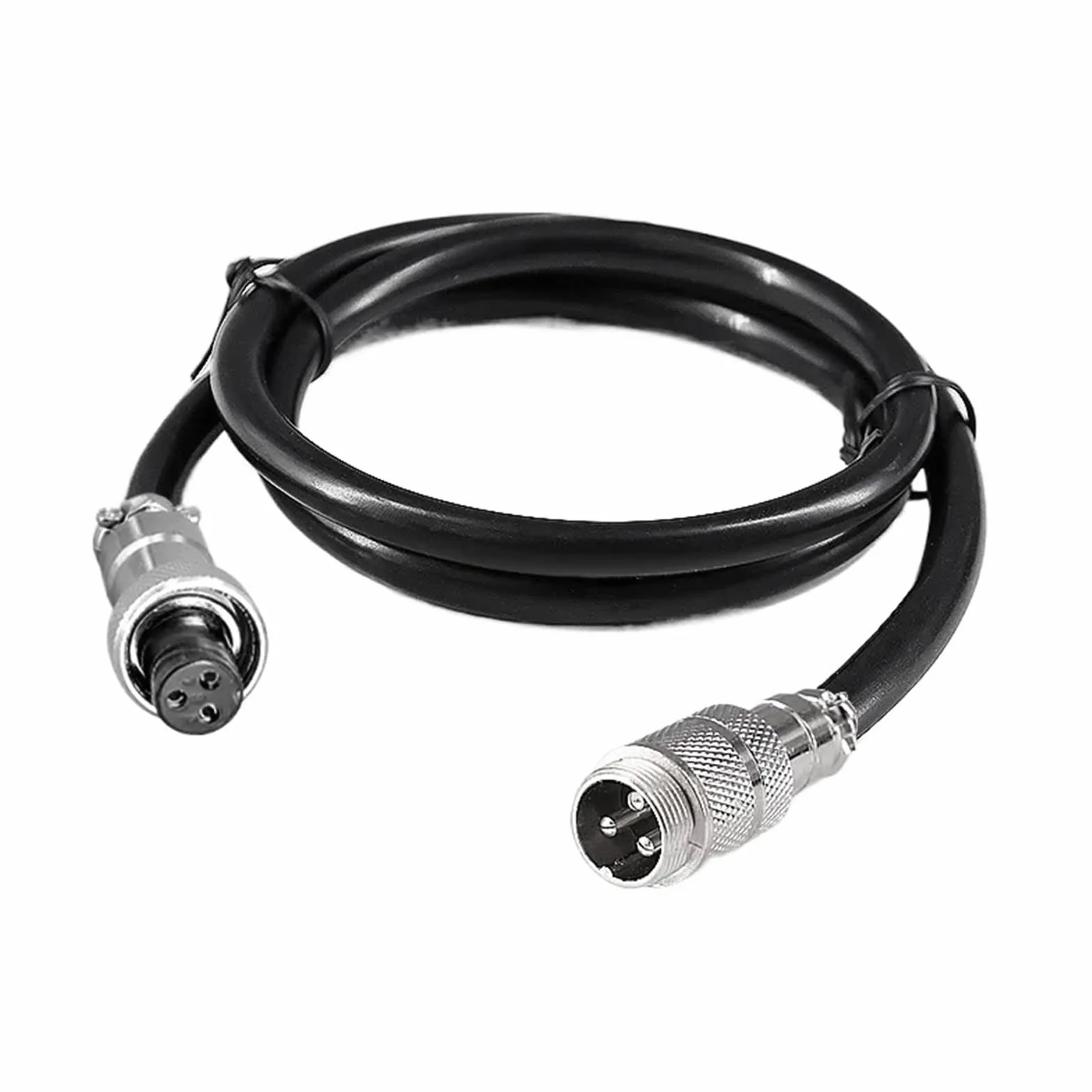 GX12 przedłużacz 1 m, 2 m, 3 m, 2, 3, 4, 5, 6, 7 pinów, AC DC, kabel elektryczny, złącze samochodowe M12, adapter żeński, męski (7-pinowy, 2 m)