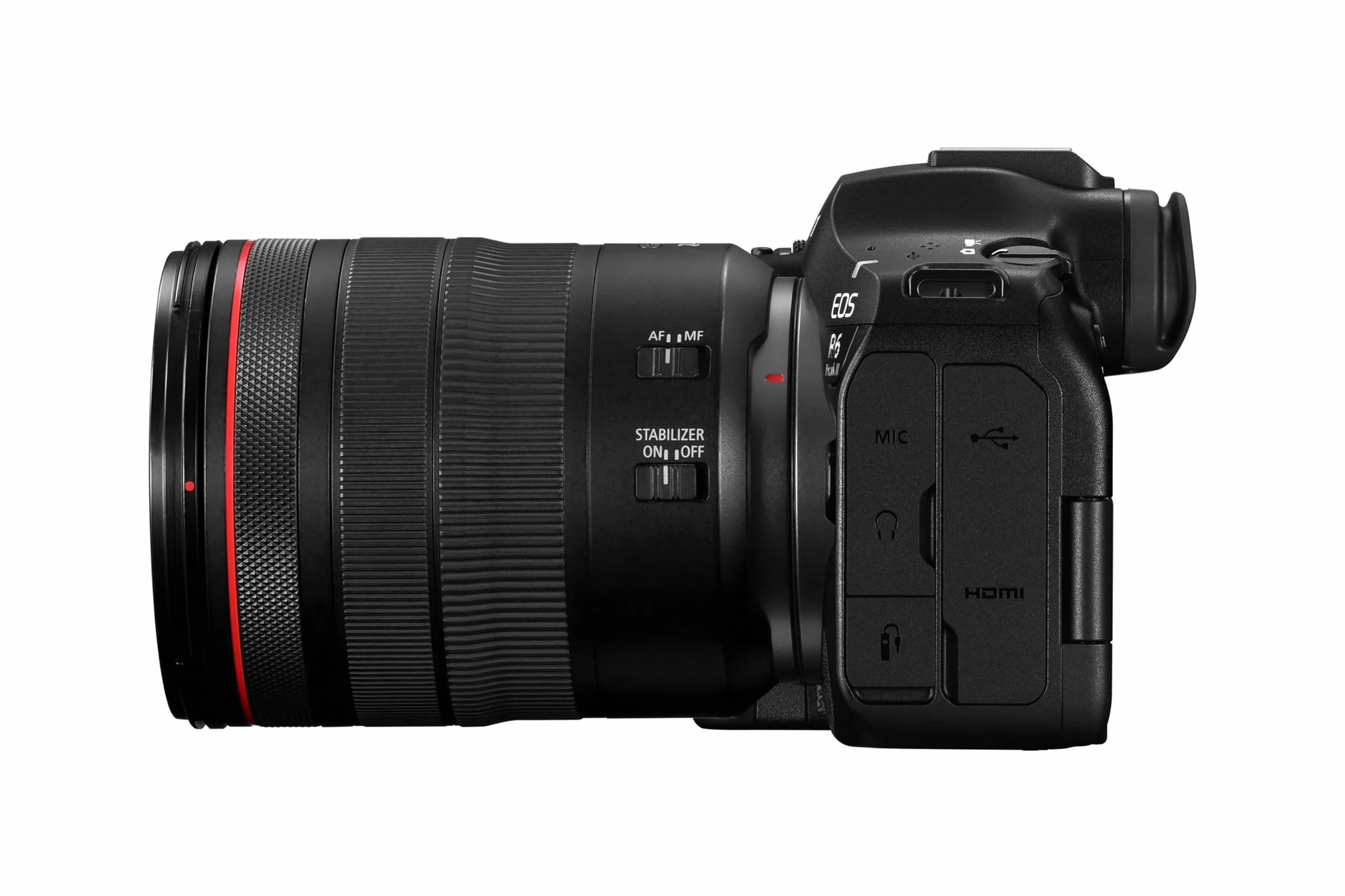 Canon EOS R6 Mark III aparat systemowy + obiektyw 24-105 mm F4 L IS USM – 32,5 MP, pełnoklatkowy, 40 FPS, podwójny pikseli CMOS AF II