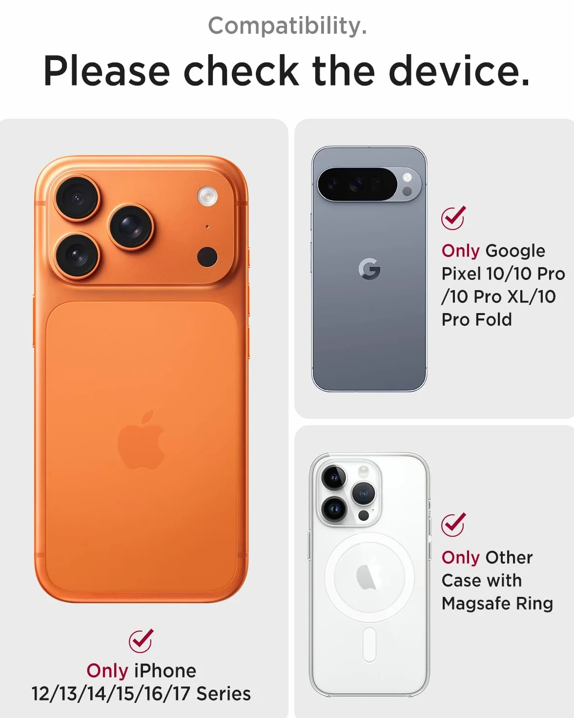 Miimall Mag-safe pierścień kompatybilny z iPhone 17/16/15/Pro Max/Pro, dwustronny magnetyczny pierścień, wytrzymały stojak ze stopu cynku, trwały bezpieczny pierścień Mag do iPhone'a 17 16 15 14 13 12