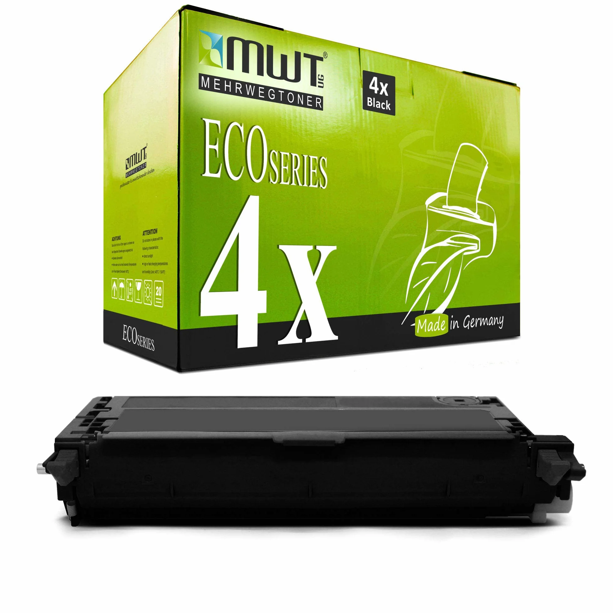 4x MWT toner do Xerox Phaser 6180 jak 113R00726 czarny wkłady do drukarek