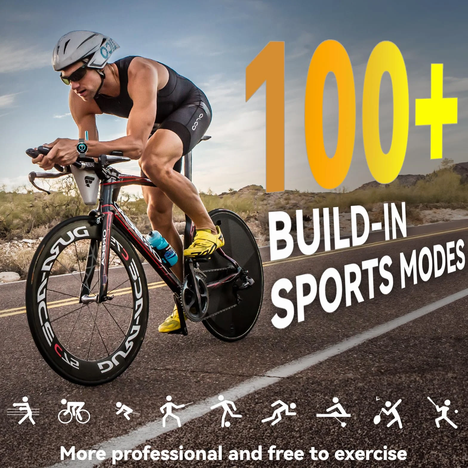 Smartwatch Męski, 1,39" Inteligentny Zegarek z Bluetooth i Funkcją Głośnomówiącą, Zegarek Fitness z 100+ Trybami Sportowymi Monitoruje Tętno z Snu, Wodoszczelny Zegarek dla Androida iOS