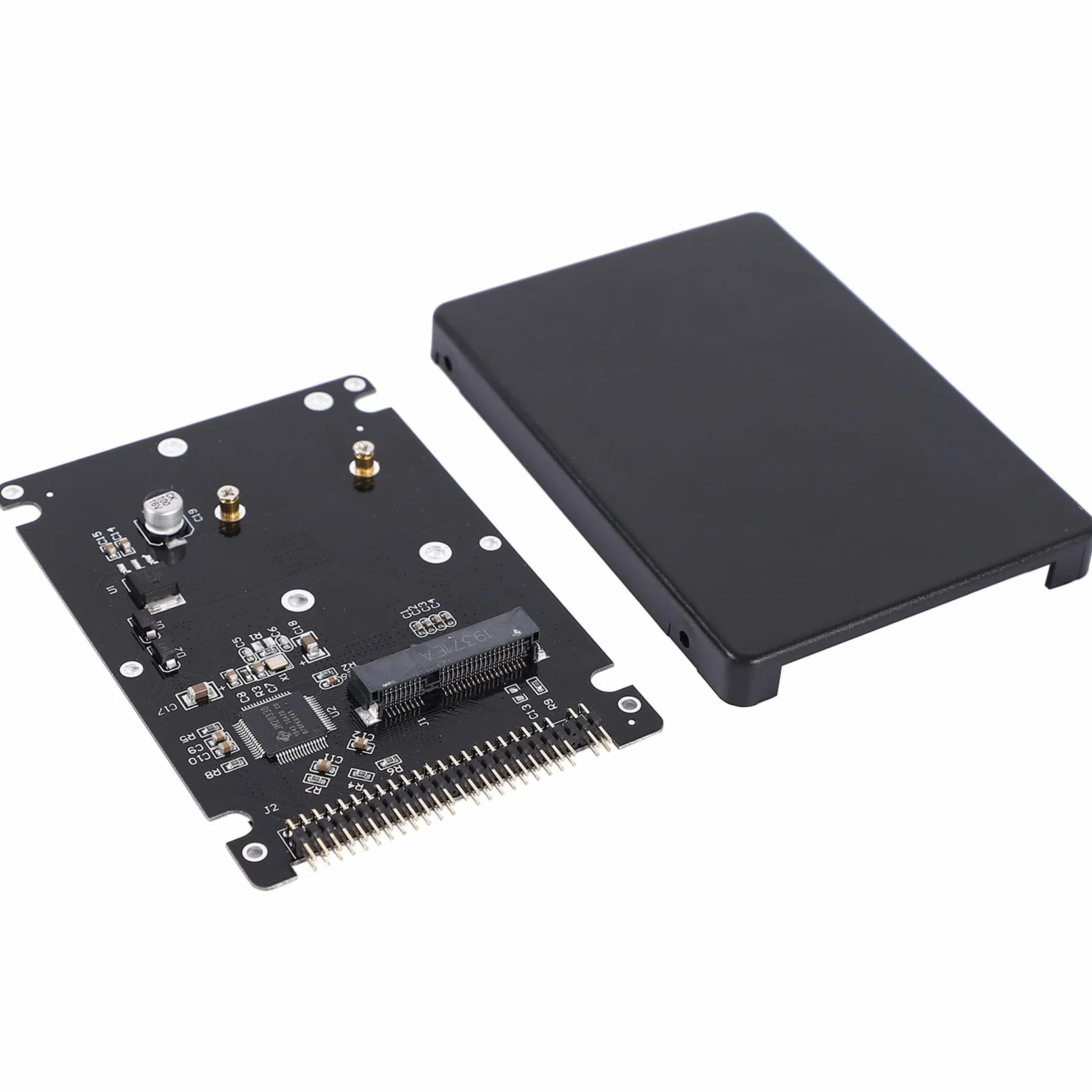 5X 44PIN MSATA na 2,5-Calowy Adapter IDE HDD SSD MSATA na PATA Adapter Konwertera z Etui