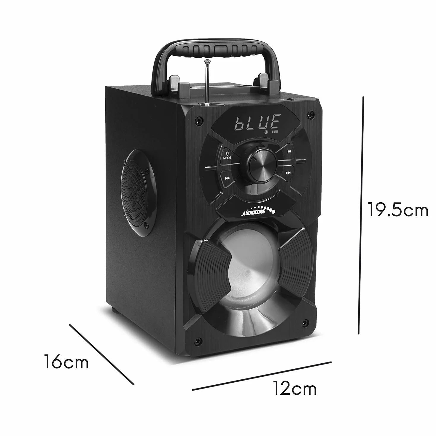 Audiocore AC730 Przenośny Głośnik Bluetooth 5.0 11W LED