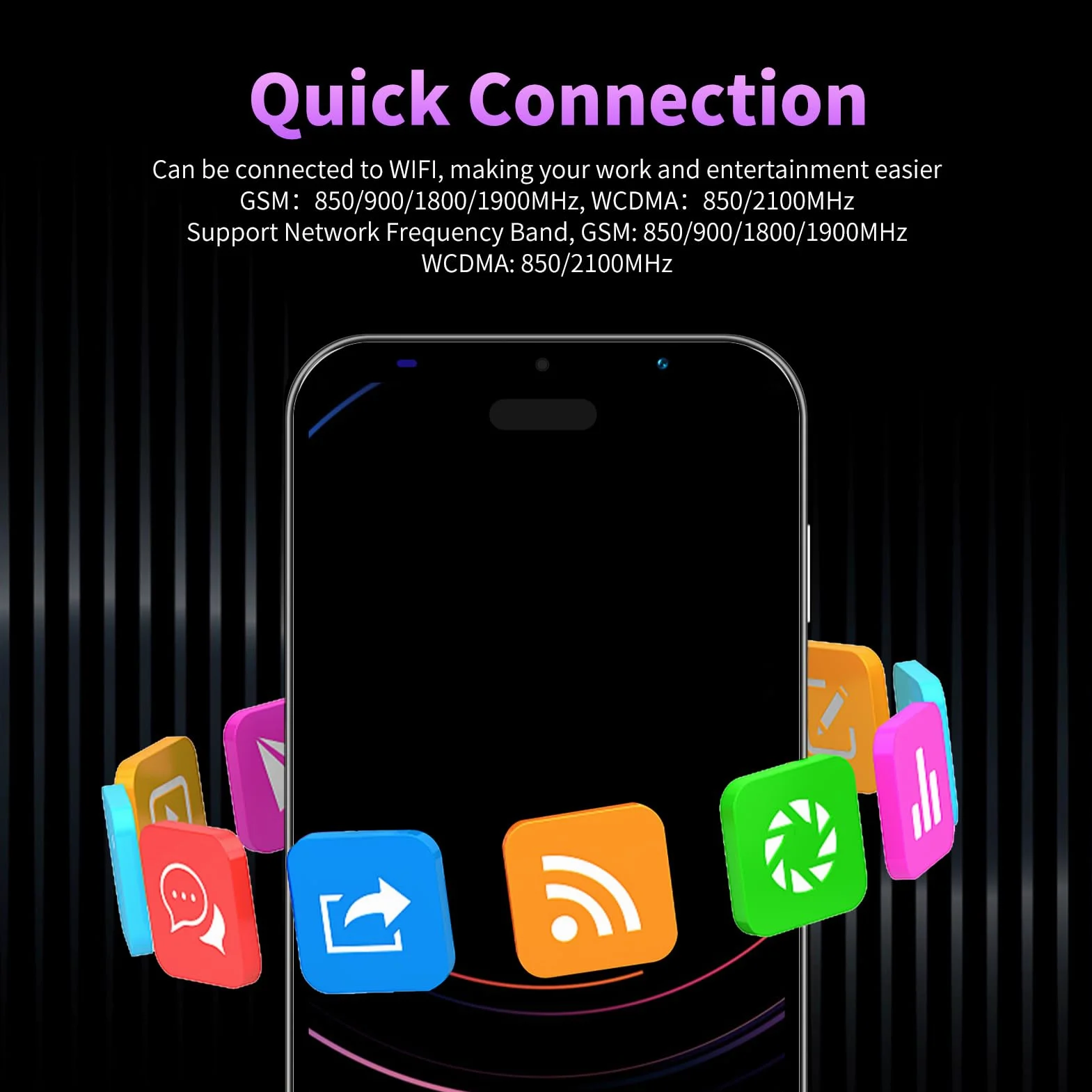 Odblokowany Telefon Komórkowy, Smartfon z Systemem Android, Telefon Komórkowy Dual SIM 4G, Aparaty 2 MP 5 MP, Ekran HD 5,0 Cala, Odblokowanie Rozpoznawania Twarzy, Procesor