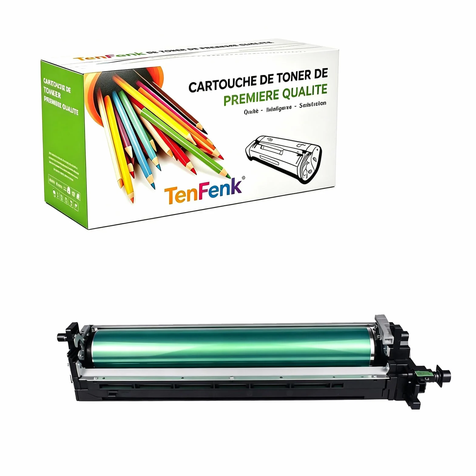 Kompatybilny zamiennik zespołu bębna dla Konica Minolta DR612K DR-612K A0TK0RD do użytku z Konica Minolta Bizhub 552 652 C452 C552 C652 drukarką,(Czarny- 300000 stron),1 pack