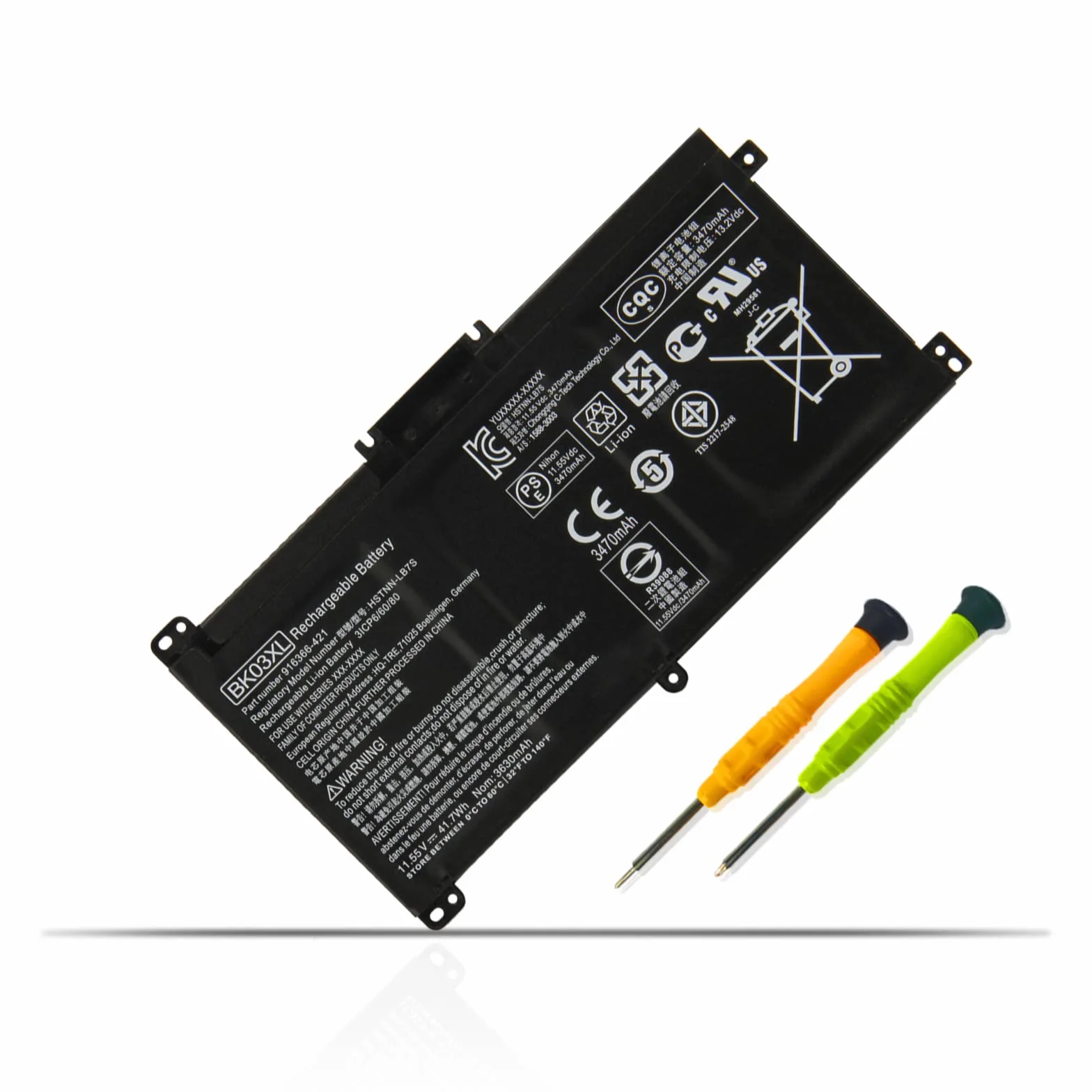 BK03XL Laptop Bateria do HP Pavilion X360 Convertible 14-ba0xx 14-ba1xx 14-ba2xx 14m-ba0xx 14m-ba1xx 14-ba026ng 14-ba101ng 14-ba023nf 14-ba105nl 14-ba028np 14-ba136ns 14-ba019nf 14-ba022nw 14-ba025ns