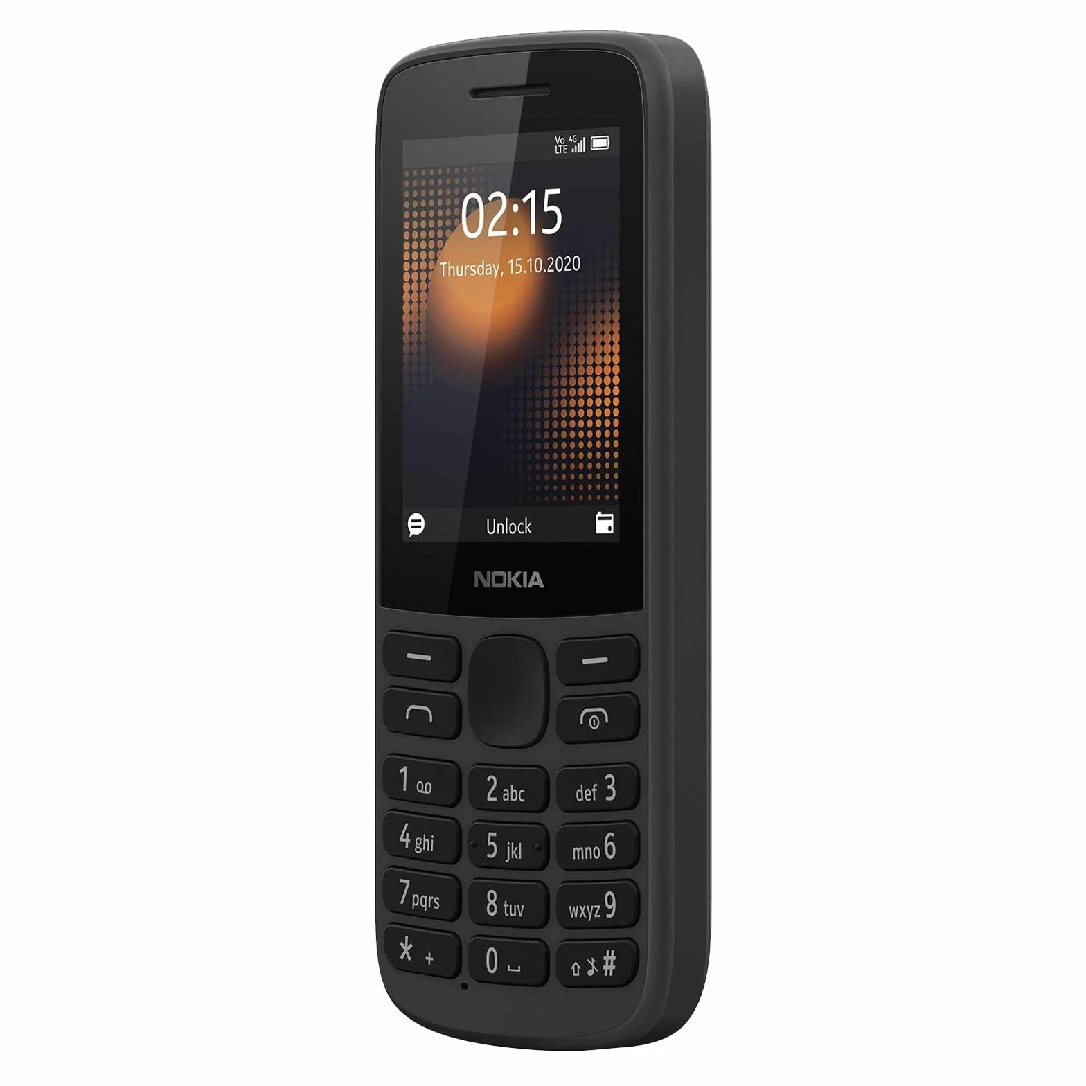 Nokia 215 odblokowany telefon komórkowy (ekran: 2,4 cala - 1 GB - Dual SIM - Android) Czarny