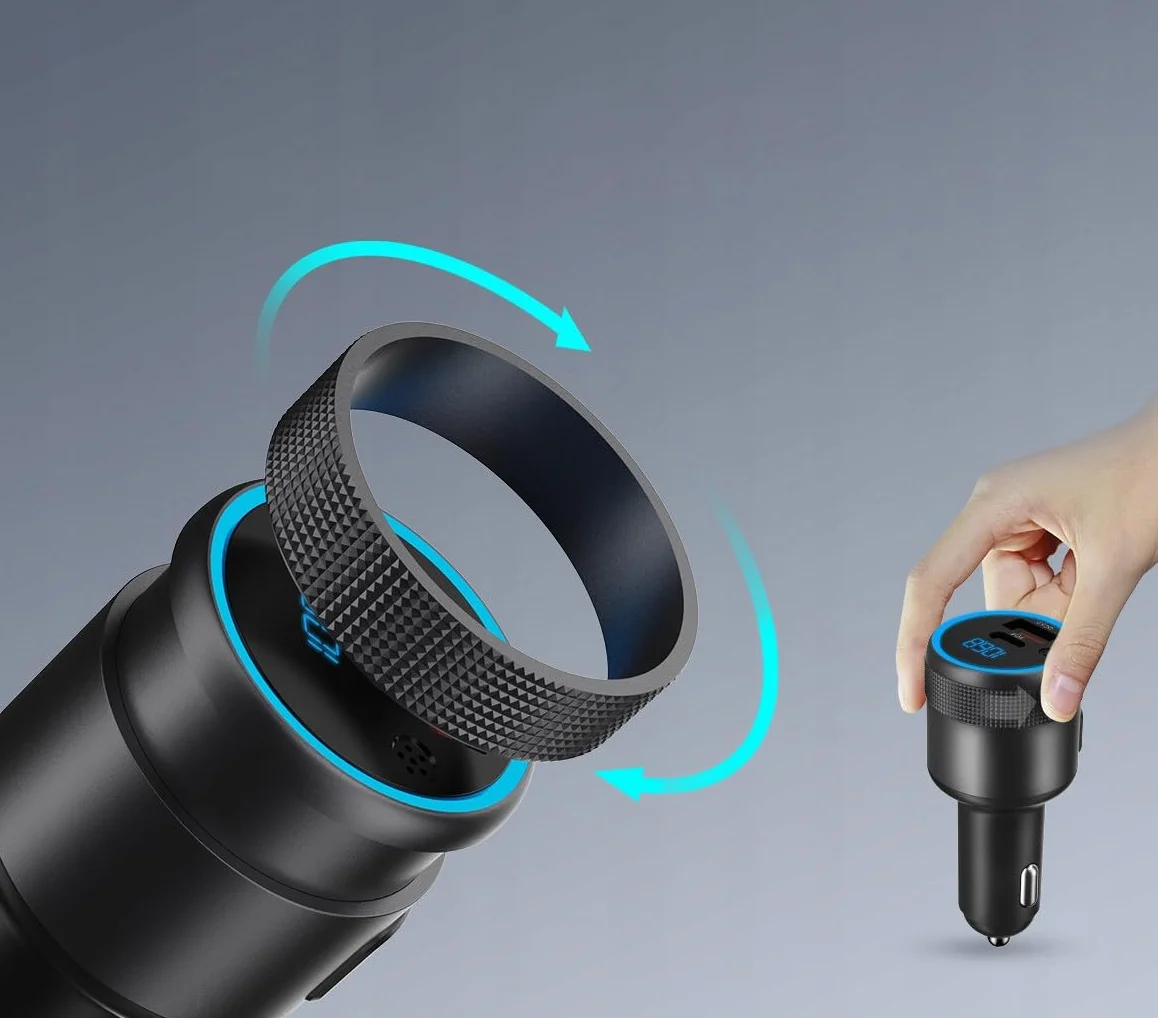 BLOW Transmiter FM bluetooth QC 3.0 + PD 3.0 BASS