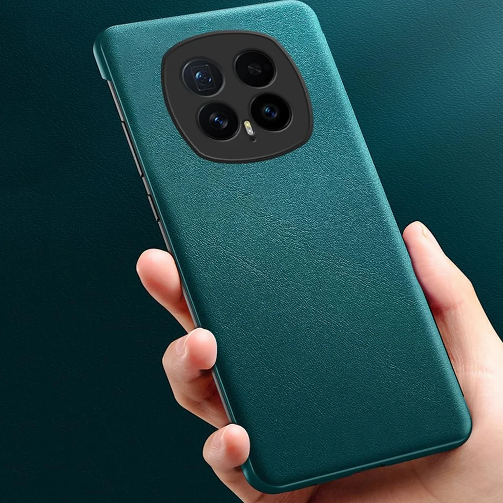 Stylowe etui do Honor Magic 8 Pro/8, pokaż okno i zamknięcie magnetyczne z klapką skórzana pełna pokrywa ochronna, zielona, 8