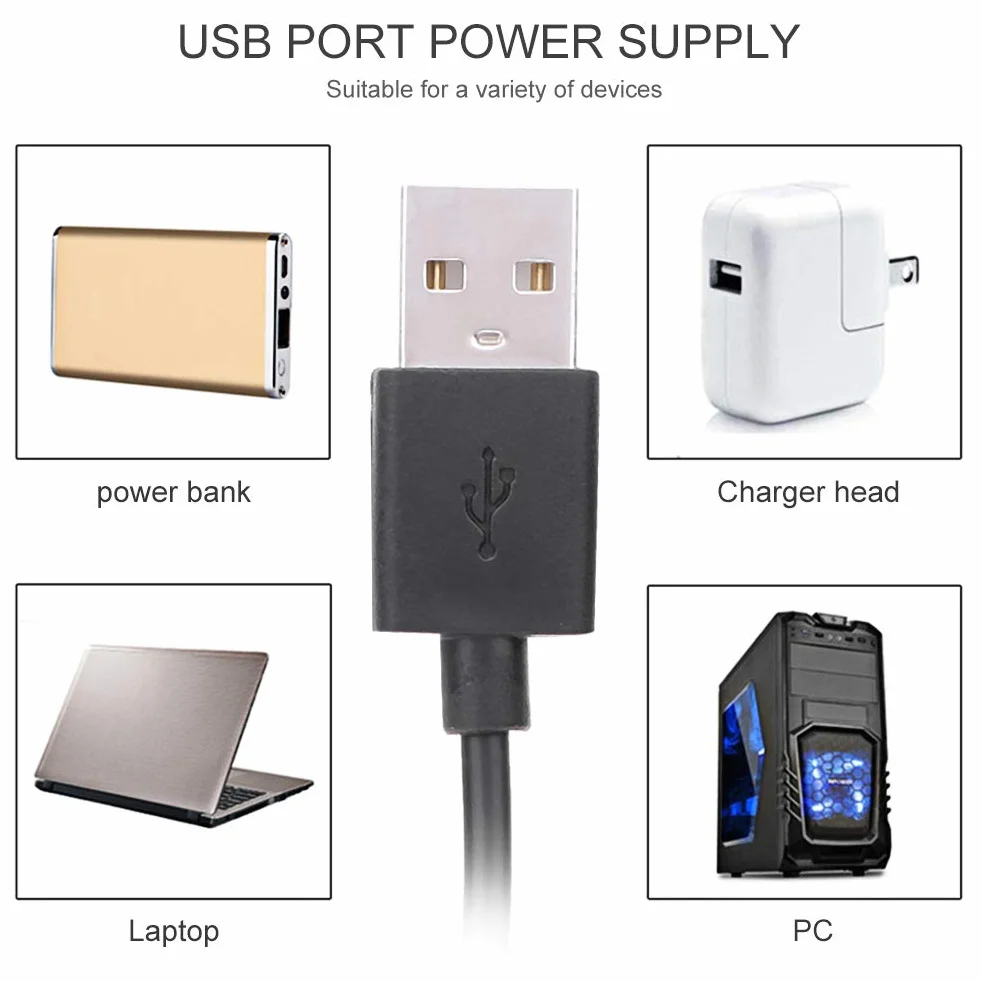 KIMISS Światło pierścieniowe LED do selfie z regulacją jasności, 6 cali, z USB i statywem, for smartfony, lustrzanki