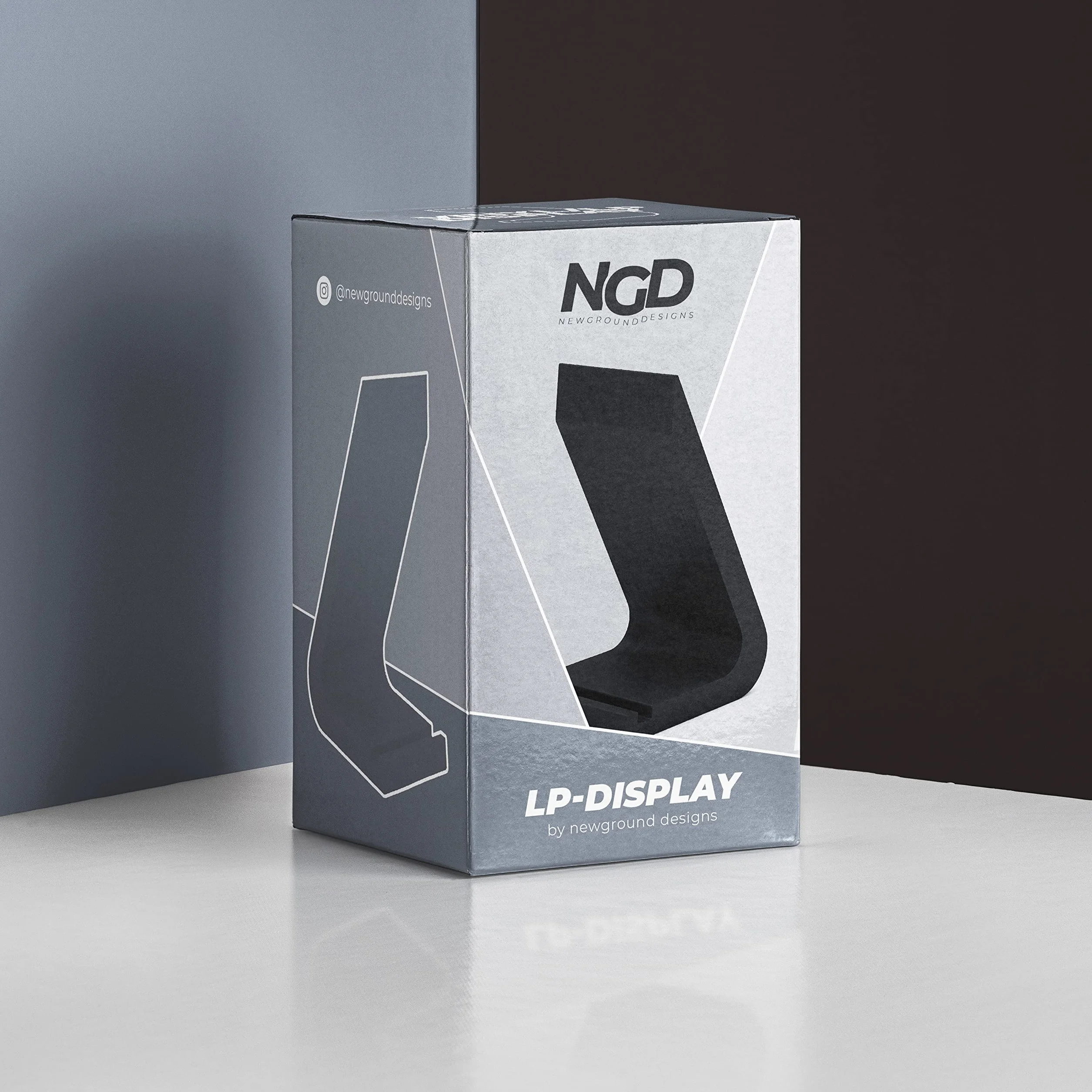 NewGround Designs Stojak LP wyświetlacz winylowy stojak na płyty gramofonowe 12"
