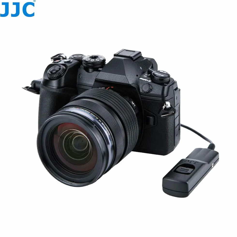 JJC zdalny kabel wyzwalający do Om System Om-1, Om-5, Olympus Om-D E-M1X, E-M1 Mark II, E-M1 Mark III, EM5 Mark III aparat podobny do oryginalnego kabla wyzwalającego RM-CB2