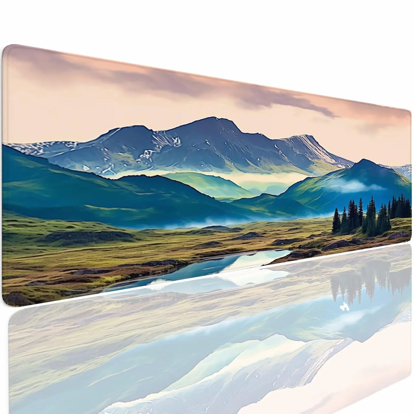 Podkładka pod mysz do gier XXL 1400 x 600 x 4 mm duża podkładka pod mysz do gier podkładka pod mysz dla graczy antypoślizgowa wodoodporna podkładka pod mysz akcesoria biurowe do komputera, komputera