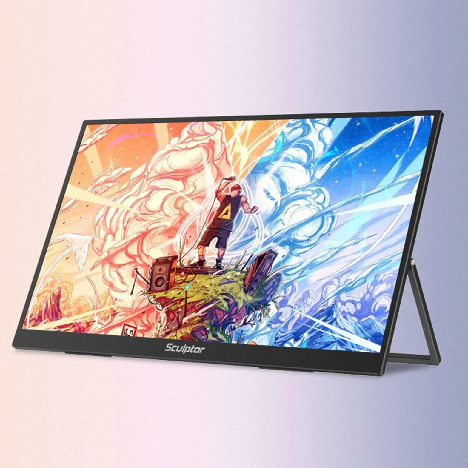 Ekran mobilny 18-calowy zewnętrzny monitor IPS 2,5K Telefon komórkowy Laptop Ekran rozszerzający Konsola do gier Dodatkowy ekran Rozdzielczość 2560 * 1600