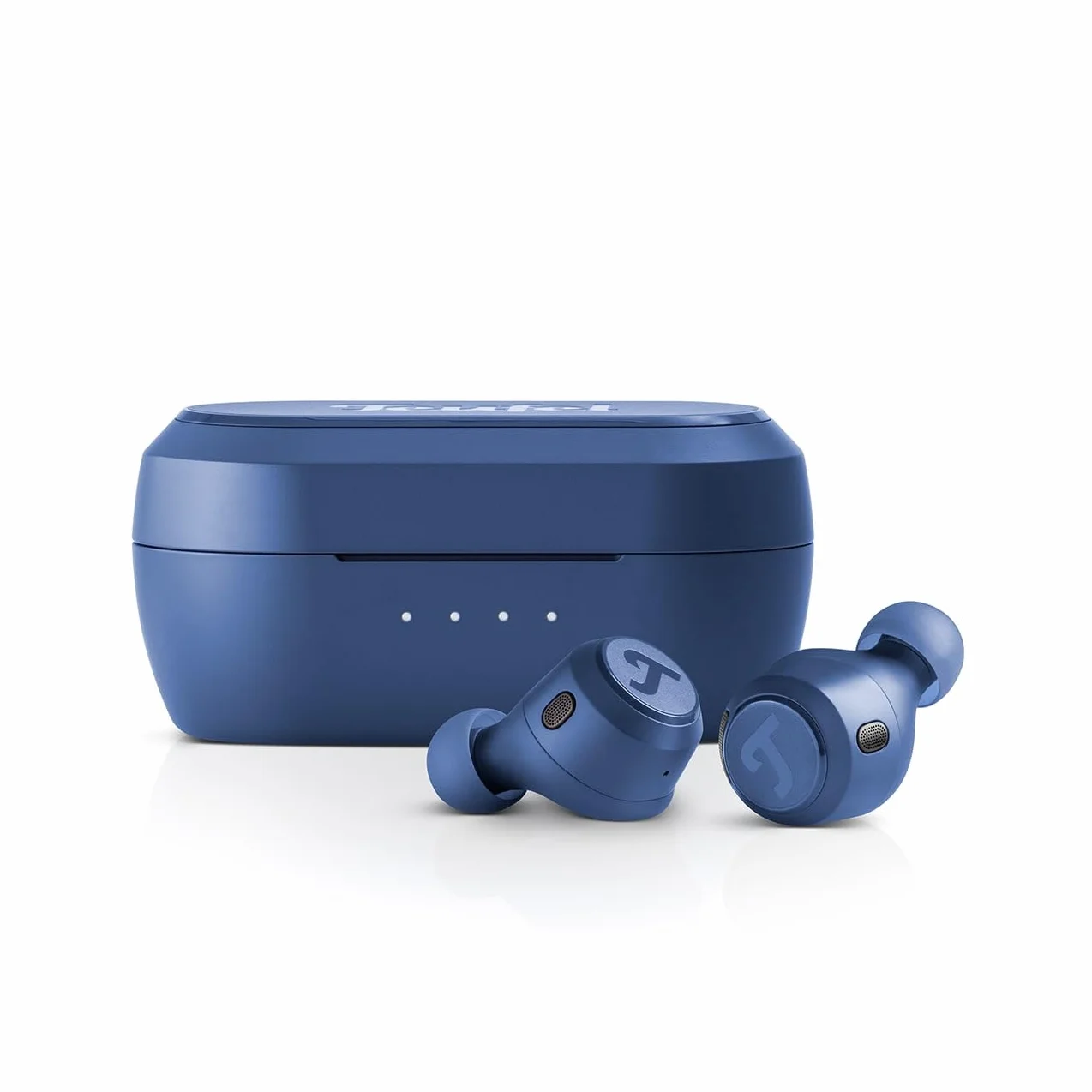 Teufel Real Blue TWS 3 True-Wireless słuchawki douszne Bluetooth z redukcją szumów ANC, akumulator 37 h, bezprzewodowe ładowanie, IPX4, obsługa dotykowa, 6 mikrofonów do idealnych rozmów